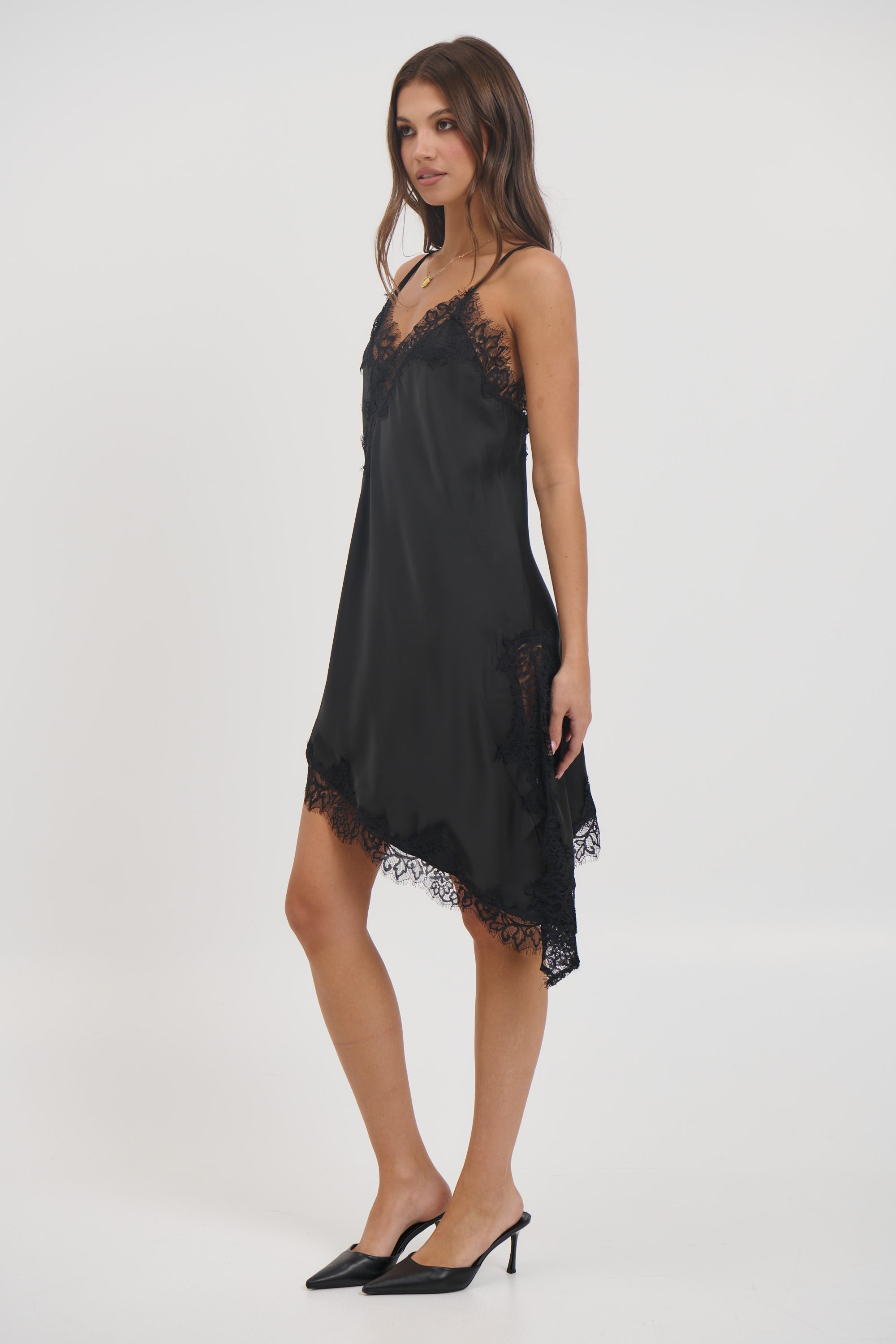 Electra Lace Dress Black