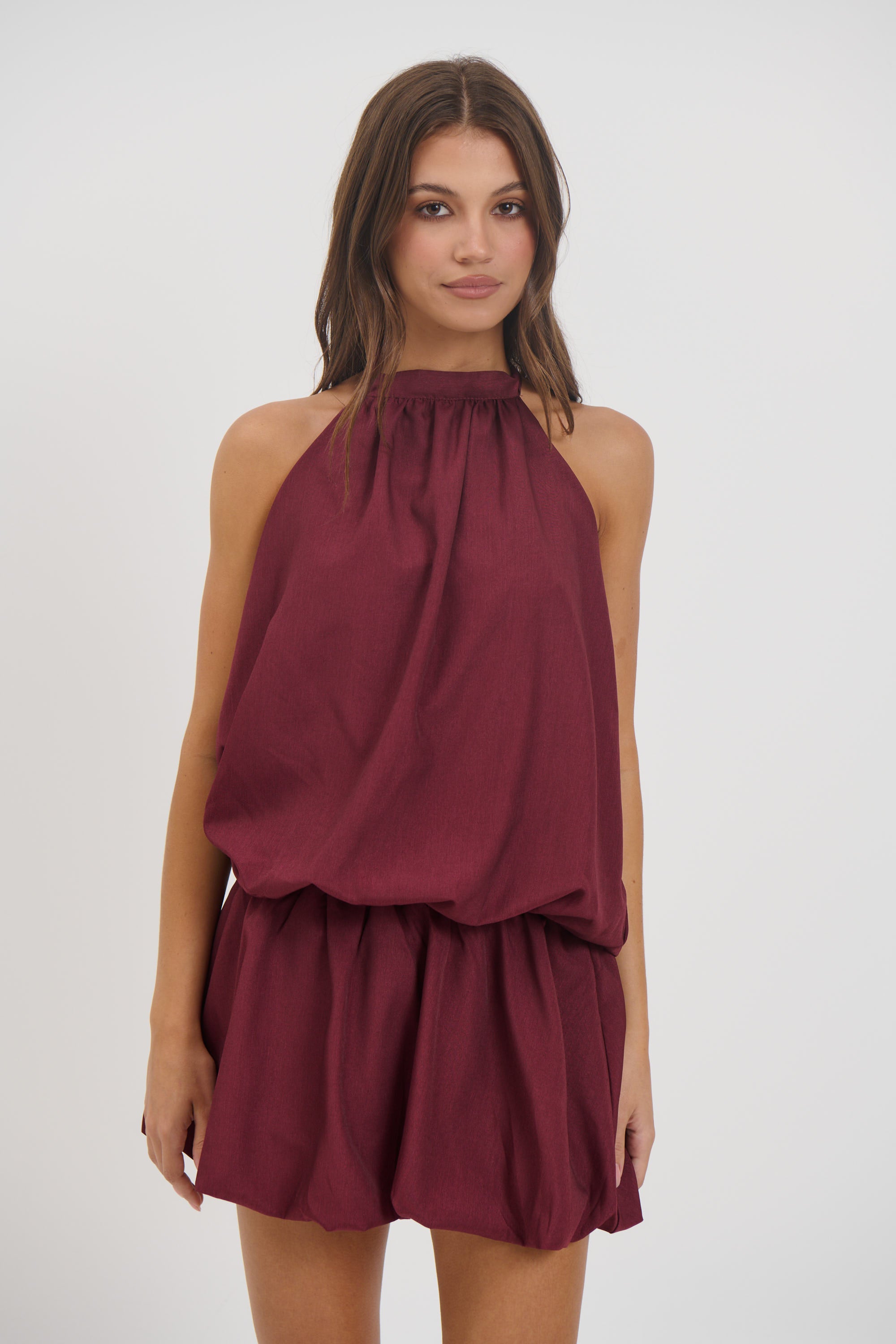 Paris Mini Dress Berry