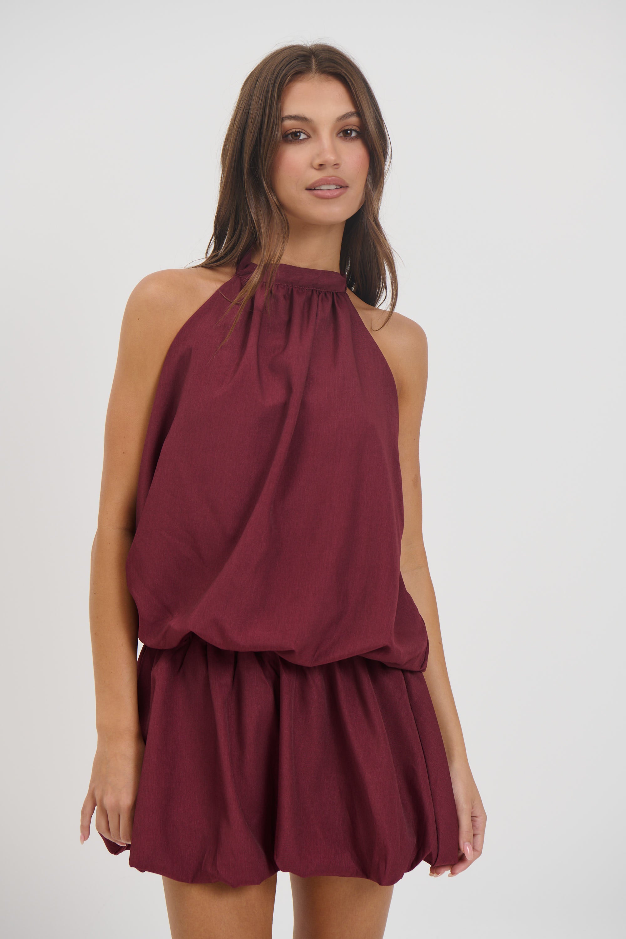 Paris Mini Dress Berry