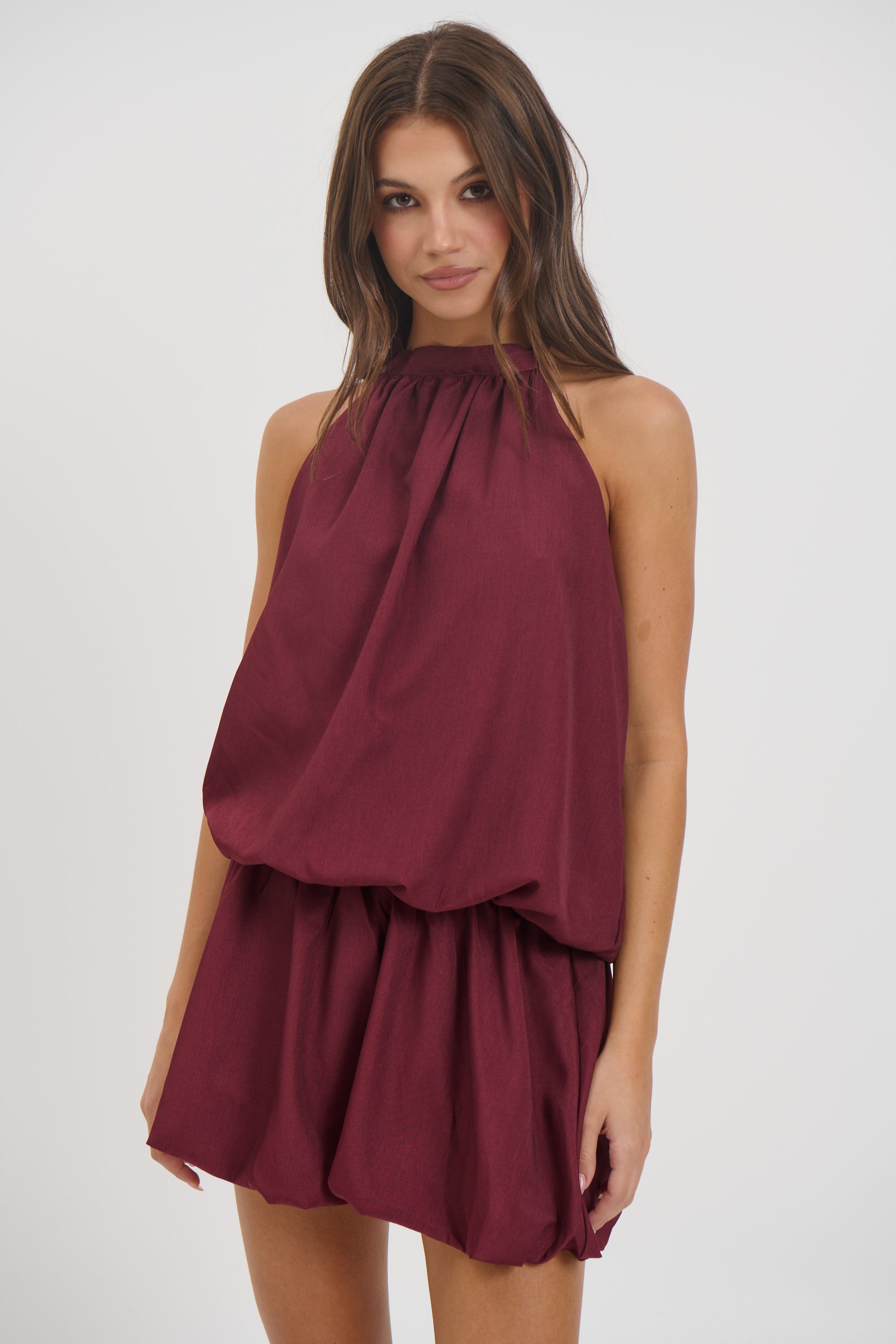 Paris Mini Dress Berry