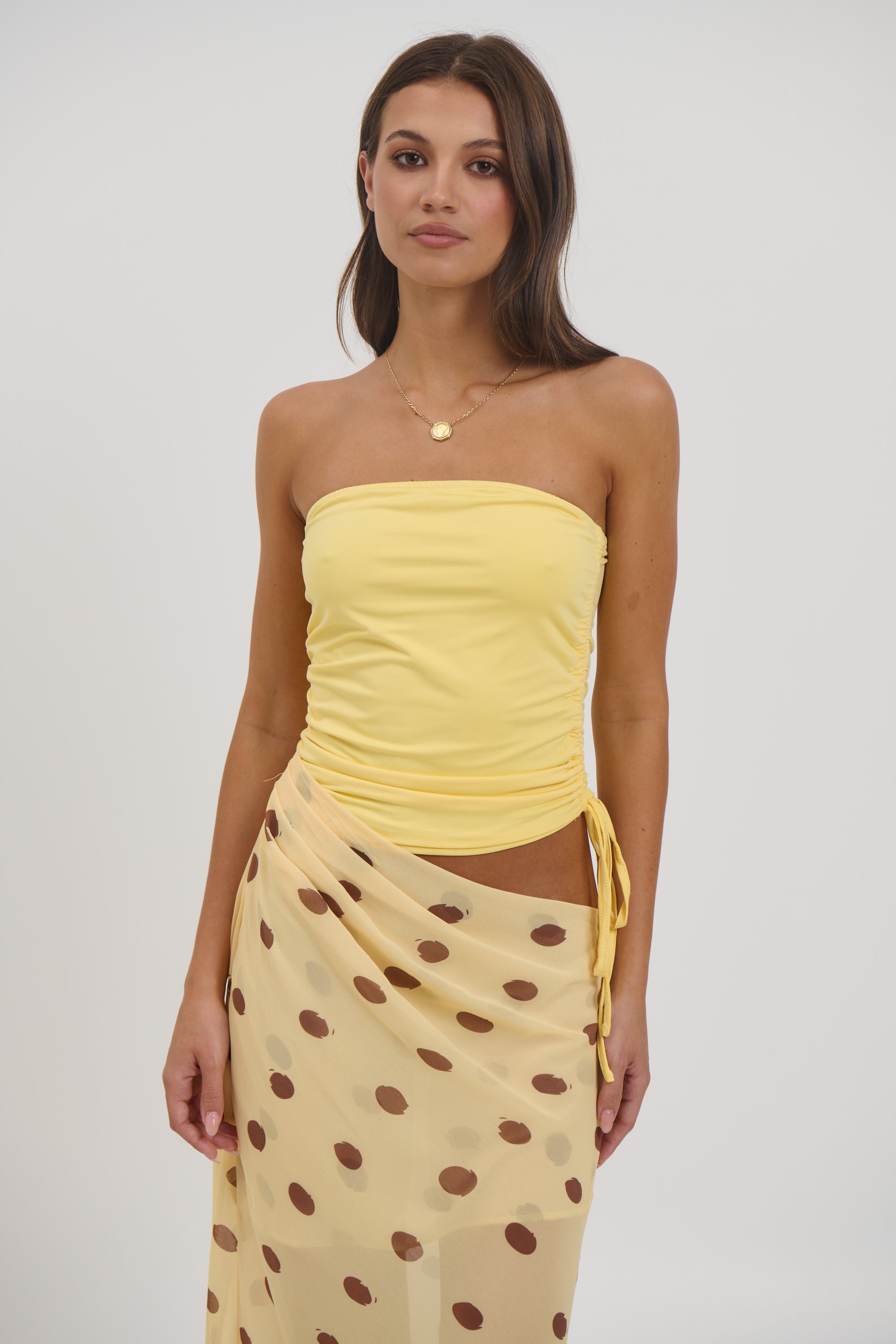 Bella Maxi Dress Lemon