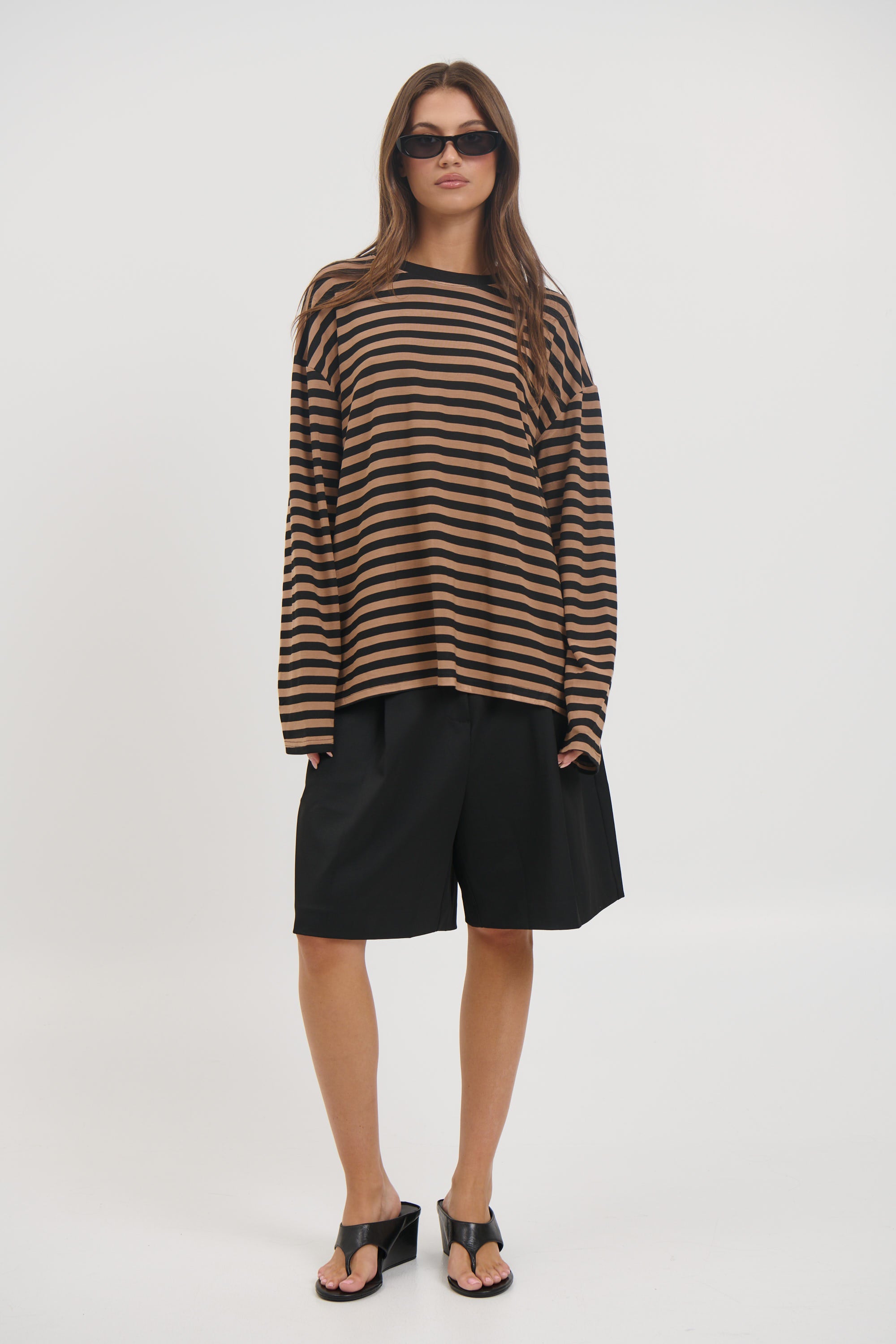 Jaida Long Sleeve Mocha