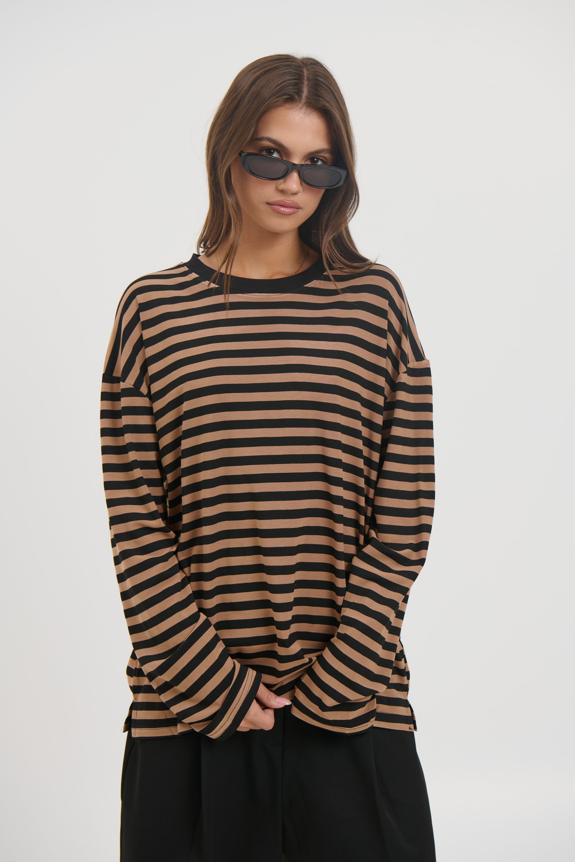 Jaida Long Sleeve Mocha
