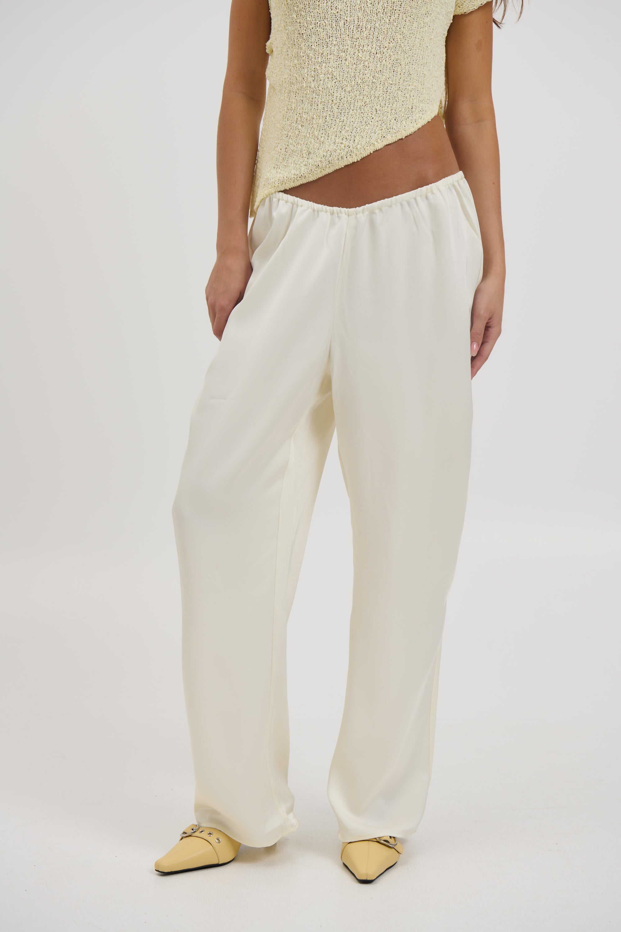 Solene Pant Ivory