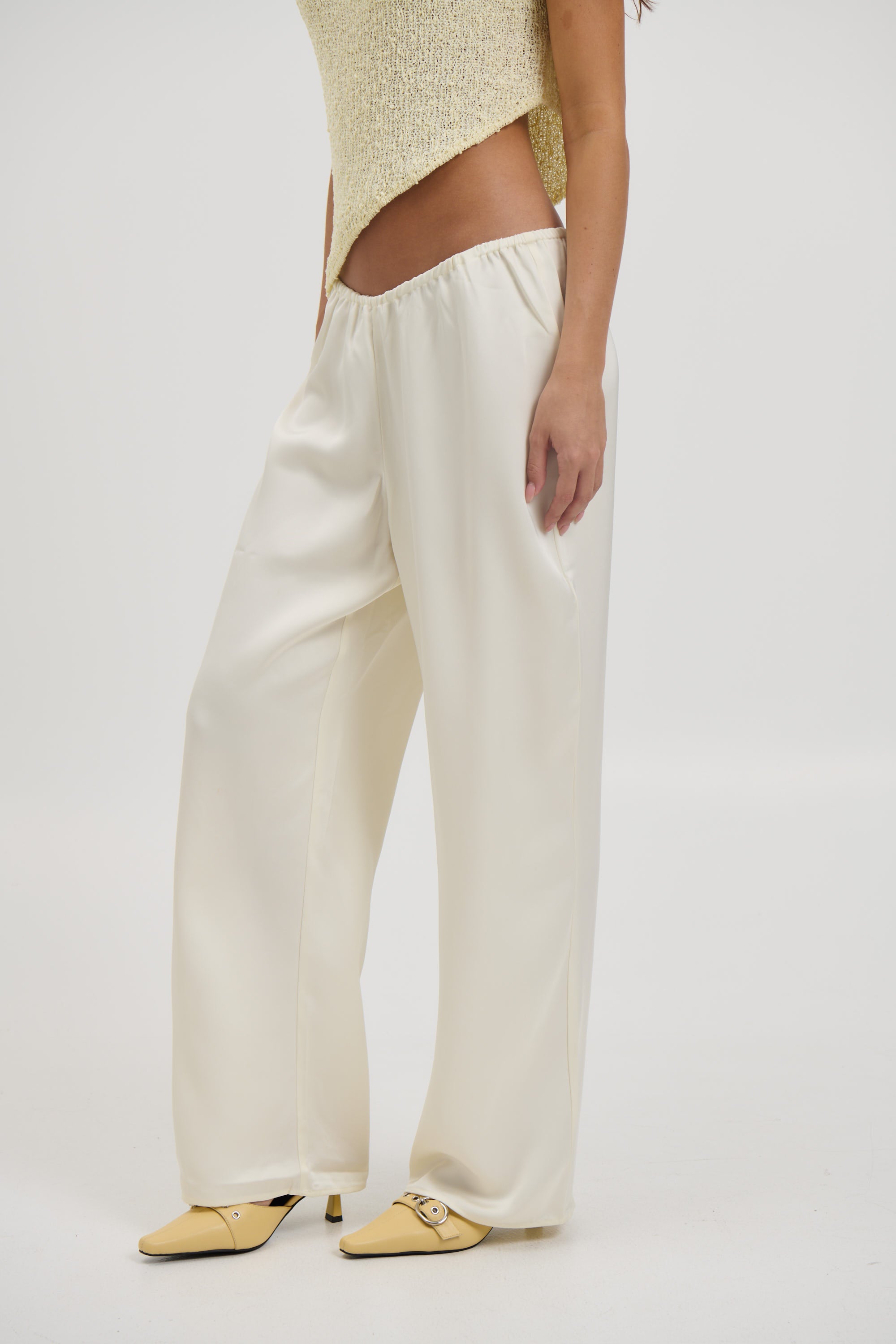Solene Pant Ivory
