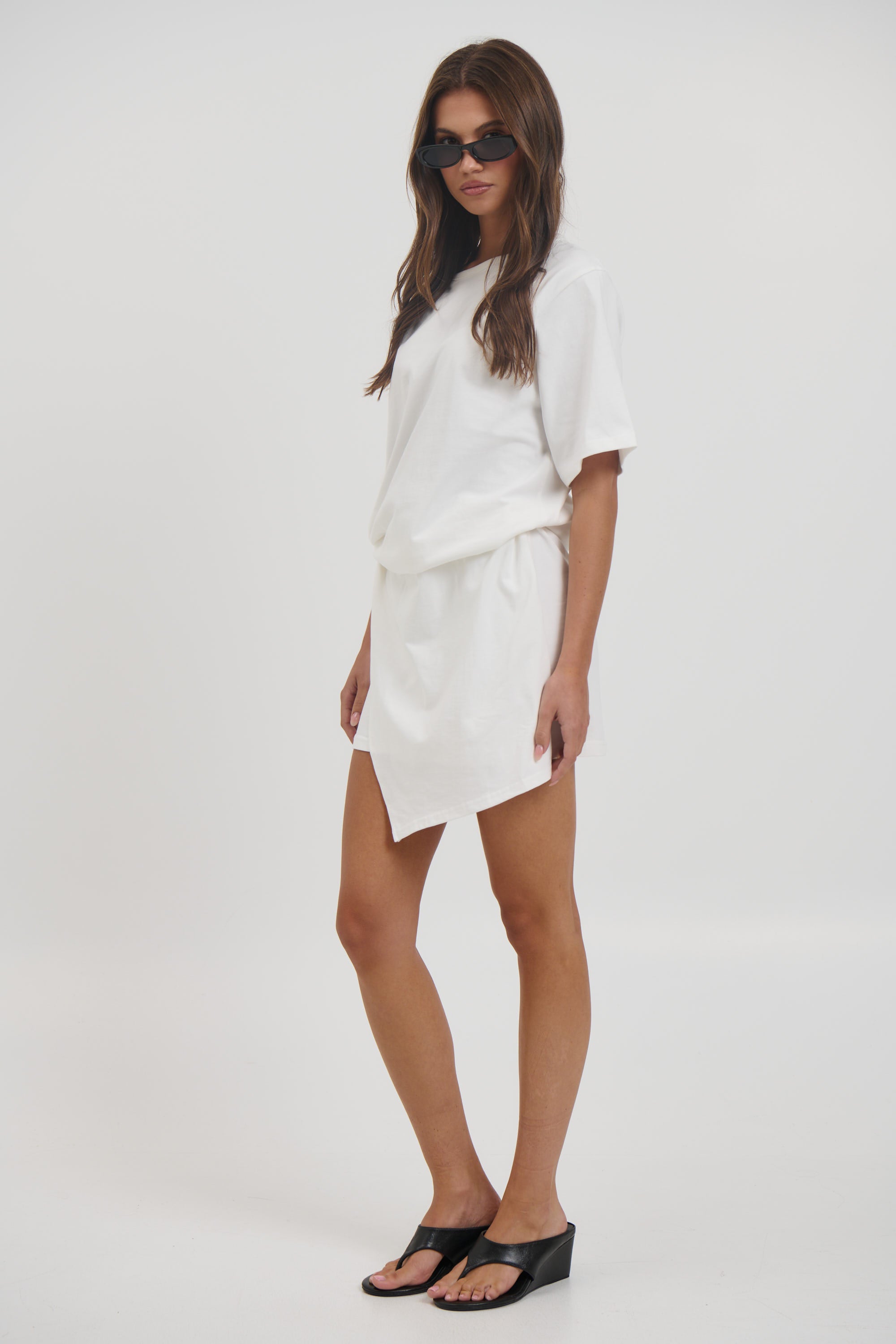 Raquel Mini Dress White