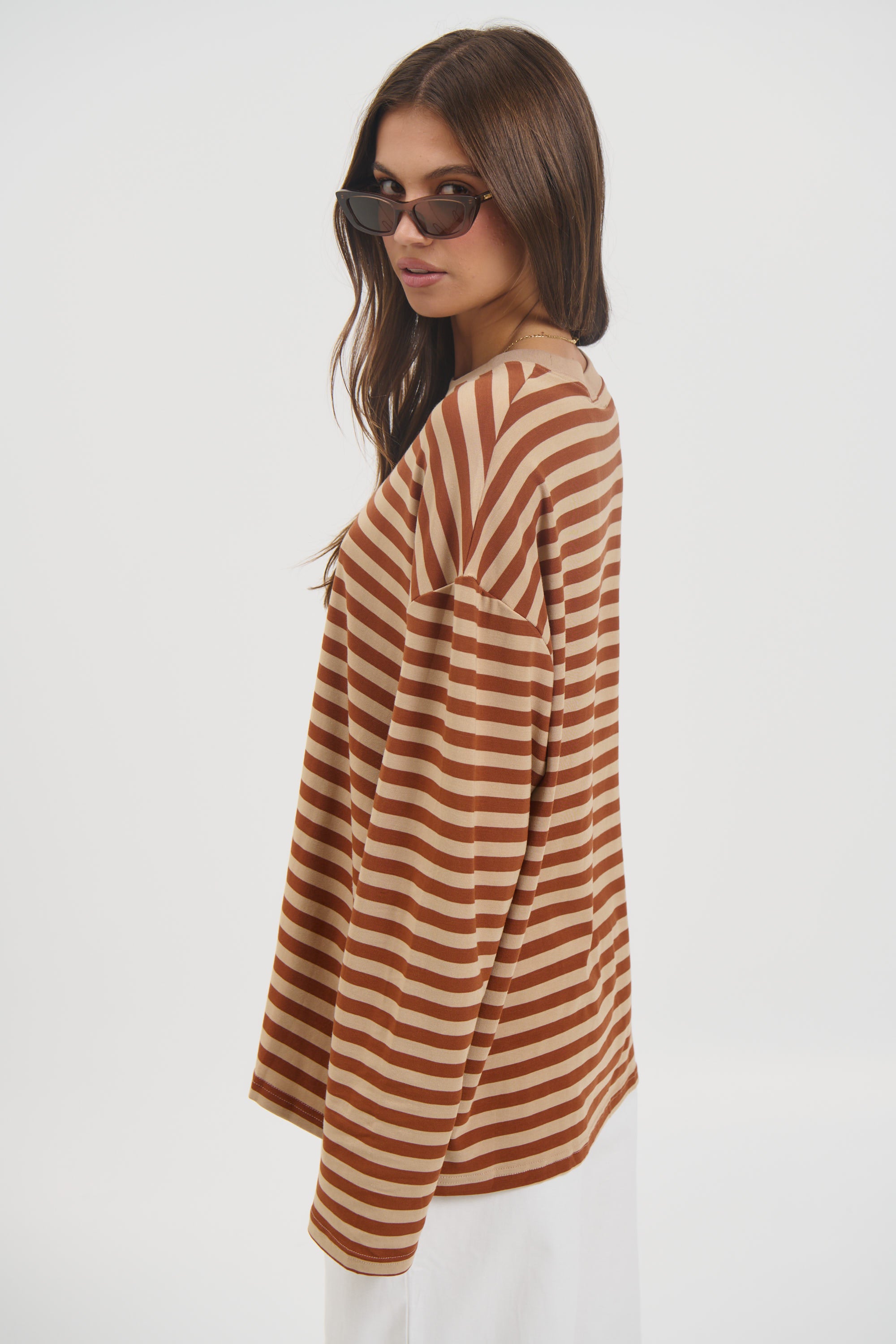 Jaida Long Sleeve Latte