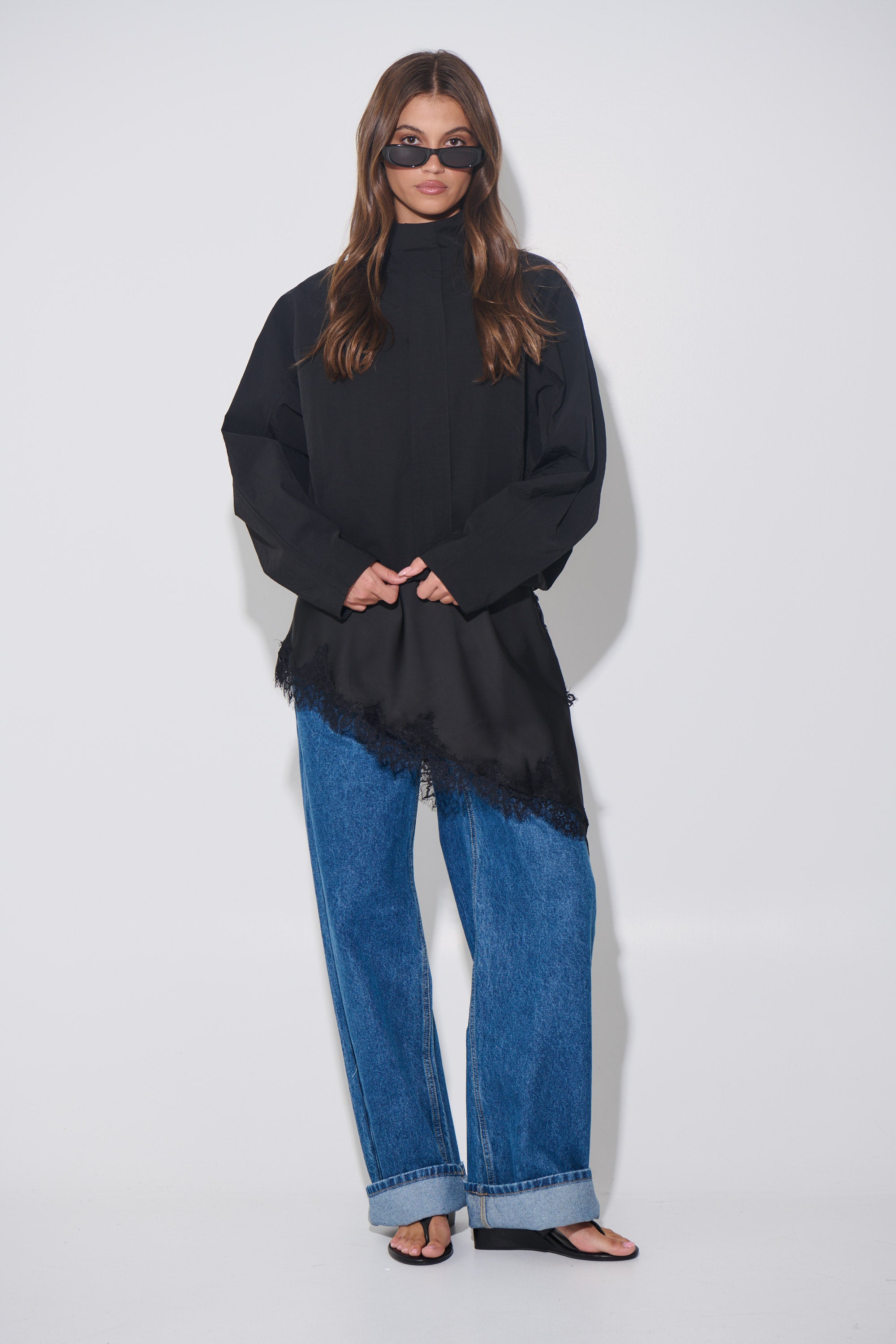 Shoreline Windbreaker Noir