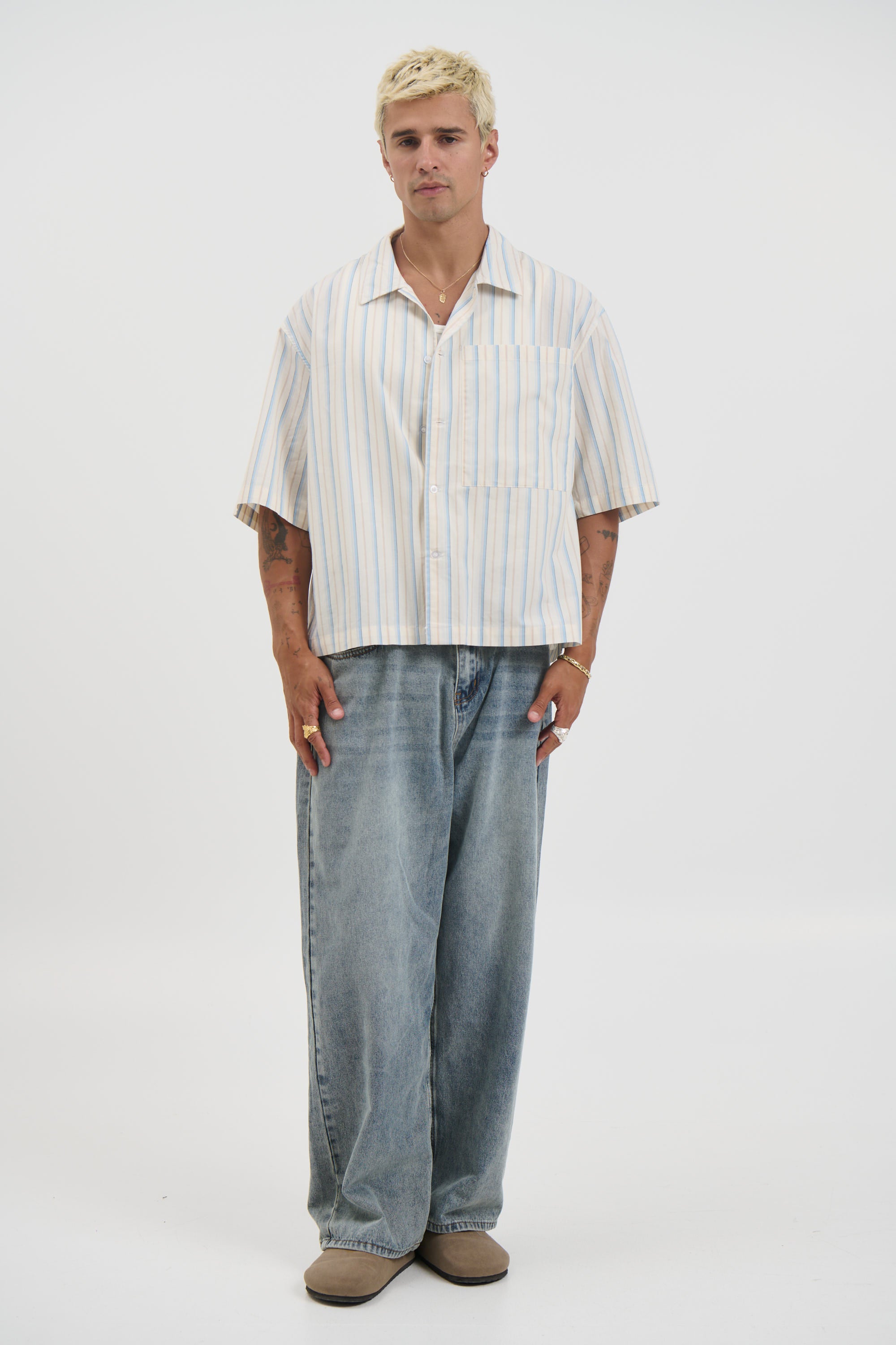 NTH Box Shirt Stripe