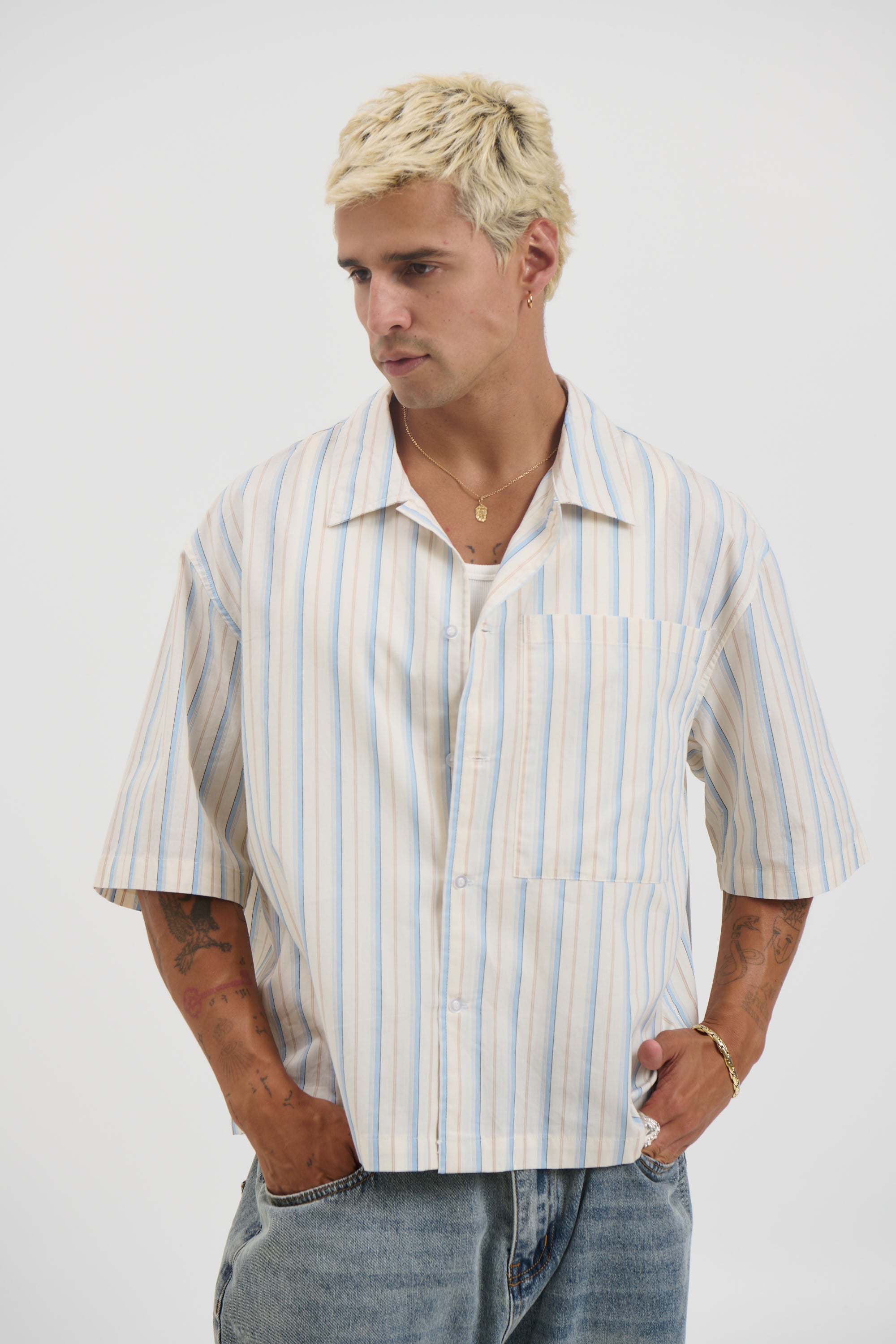 NTH Box Shirt Stripe