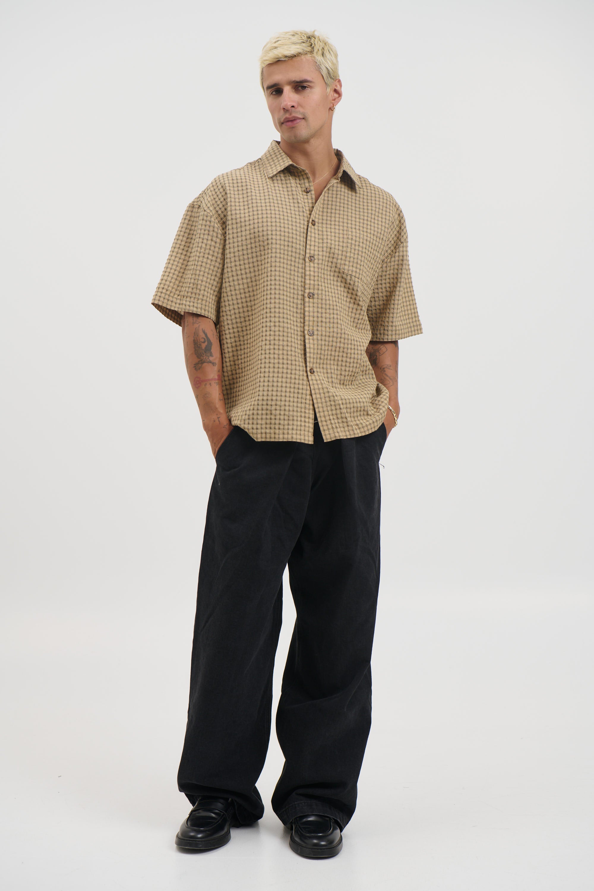 Nathaniel Drop Shirt Check