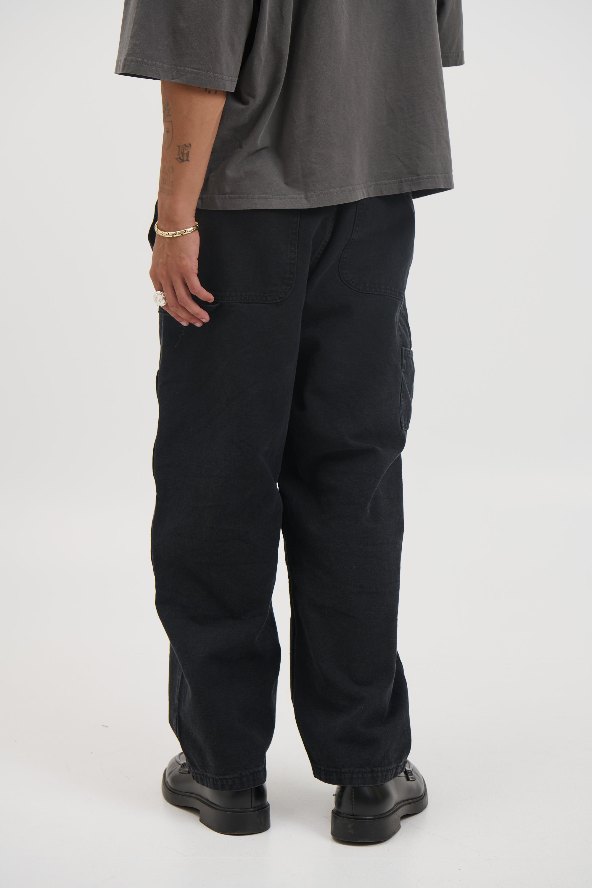 Cotton Drill Pant Black