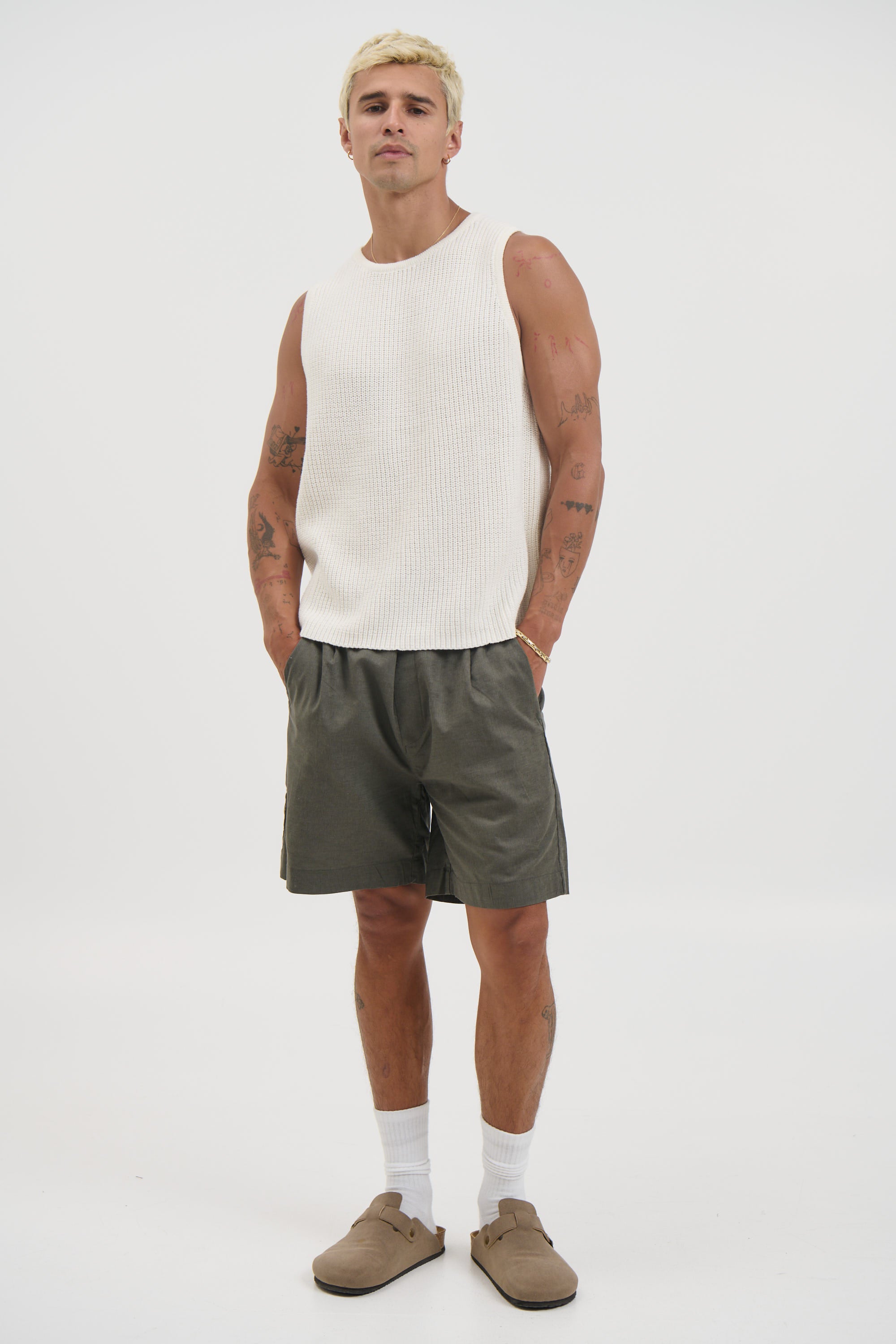 Nathan Soft Walk Short Khaki