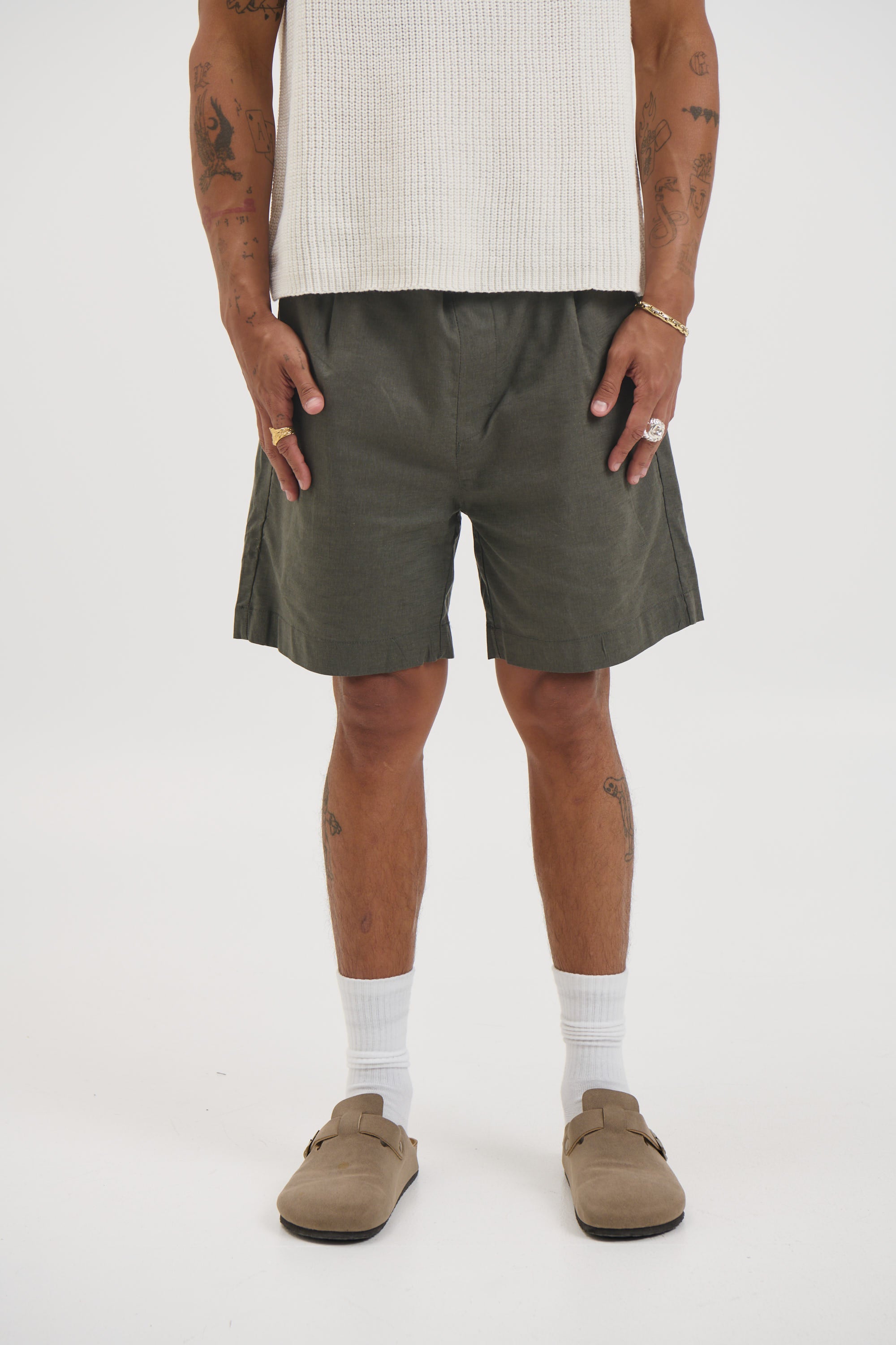 Nathan Soft Walk Short Khaki