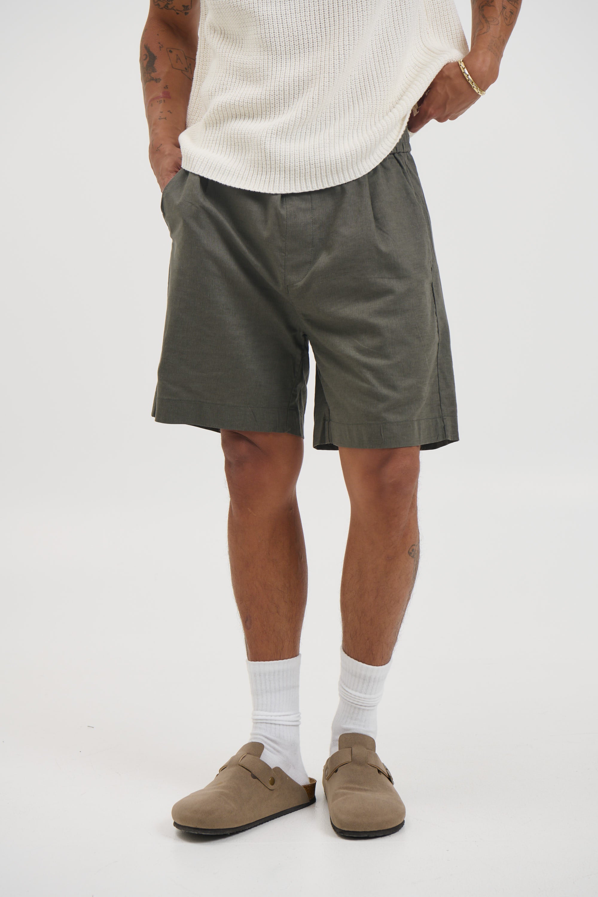 Nathan Soft Walk Short Khaki