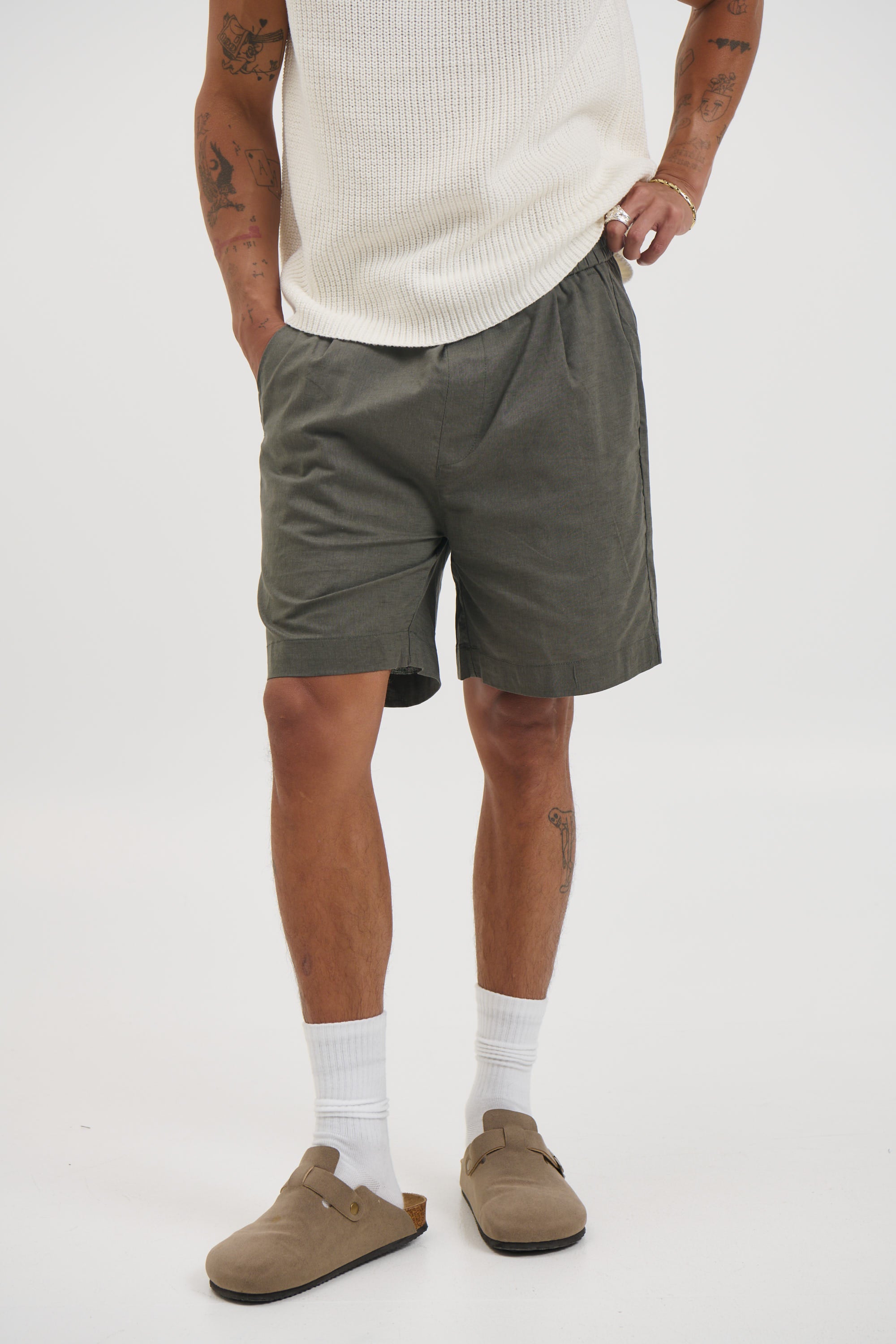 Nathan Soft Walk Short Khaki