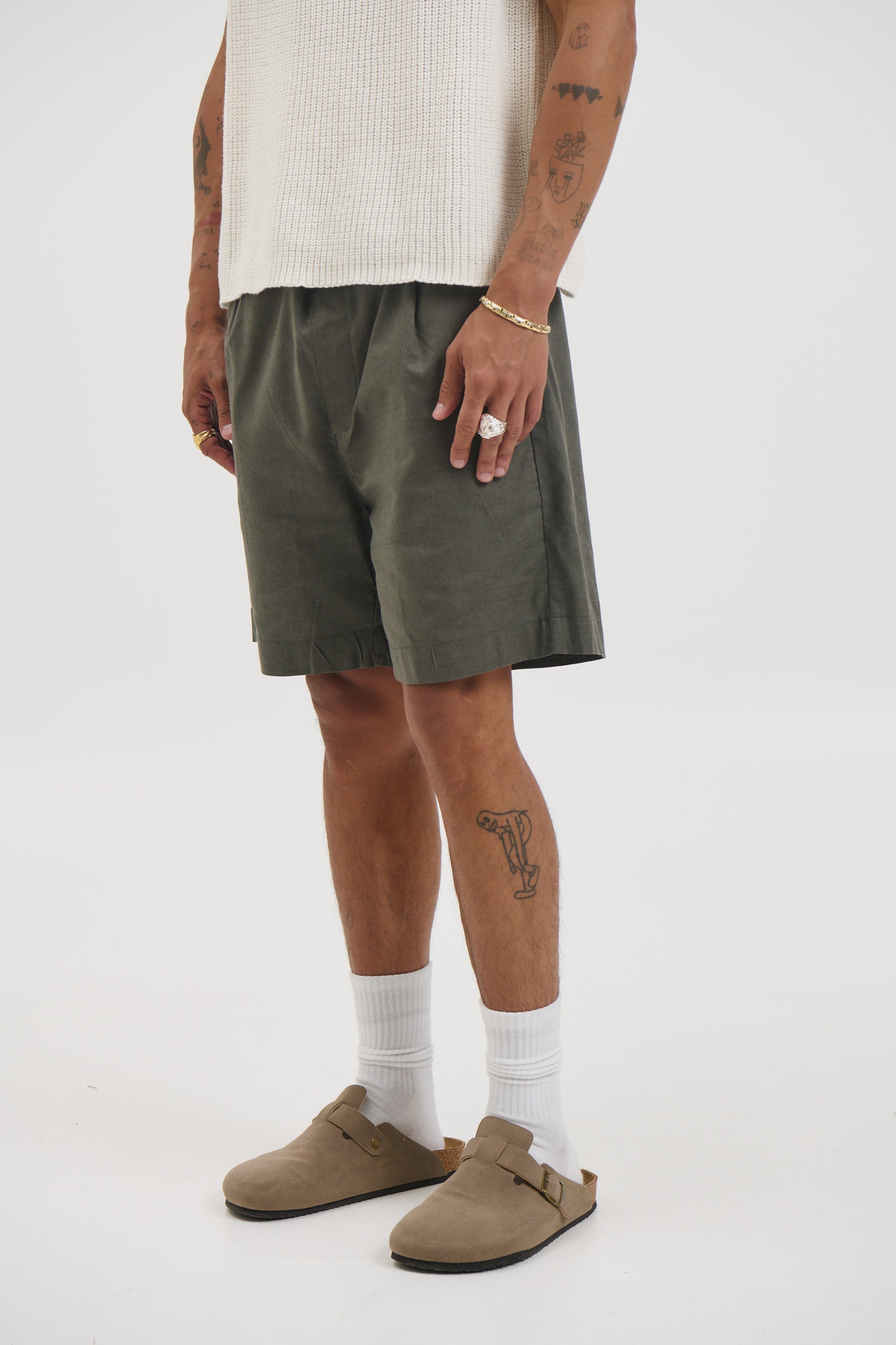 Nathan Soft Walk Short Khaki