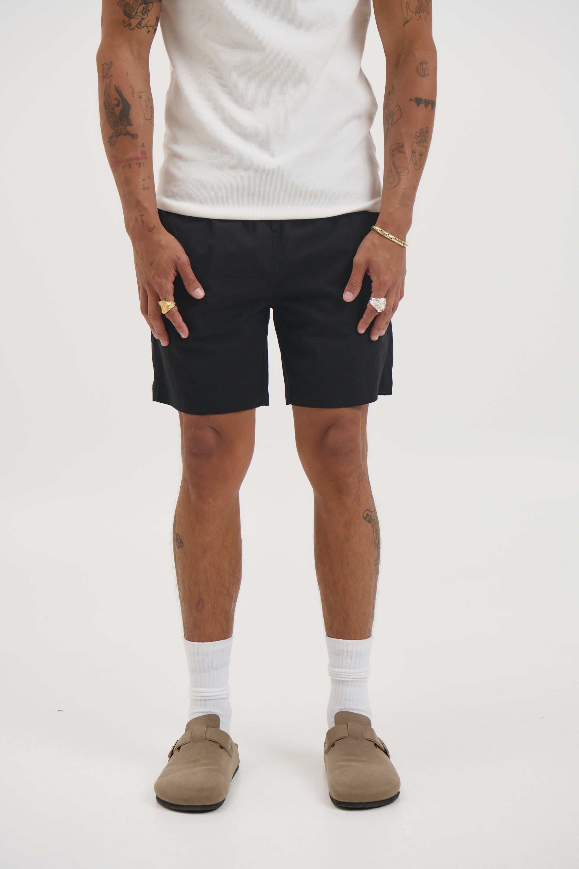Jacob Casual Everyday Short Black