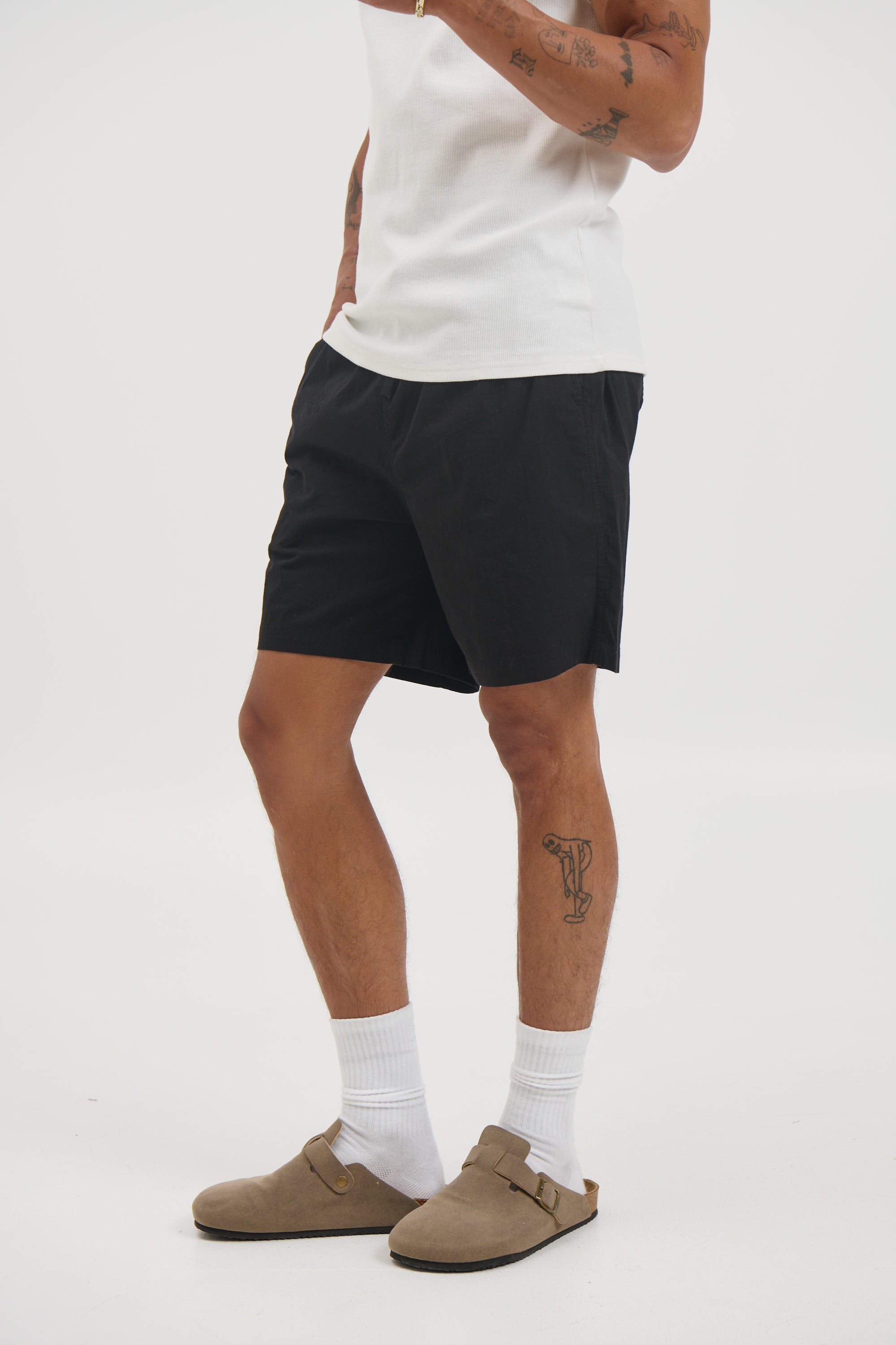Jacob Casual Everyday Short Black
