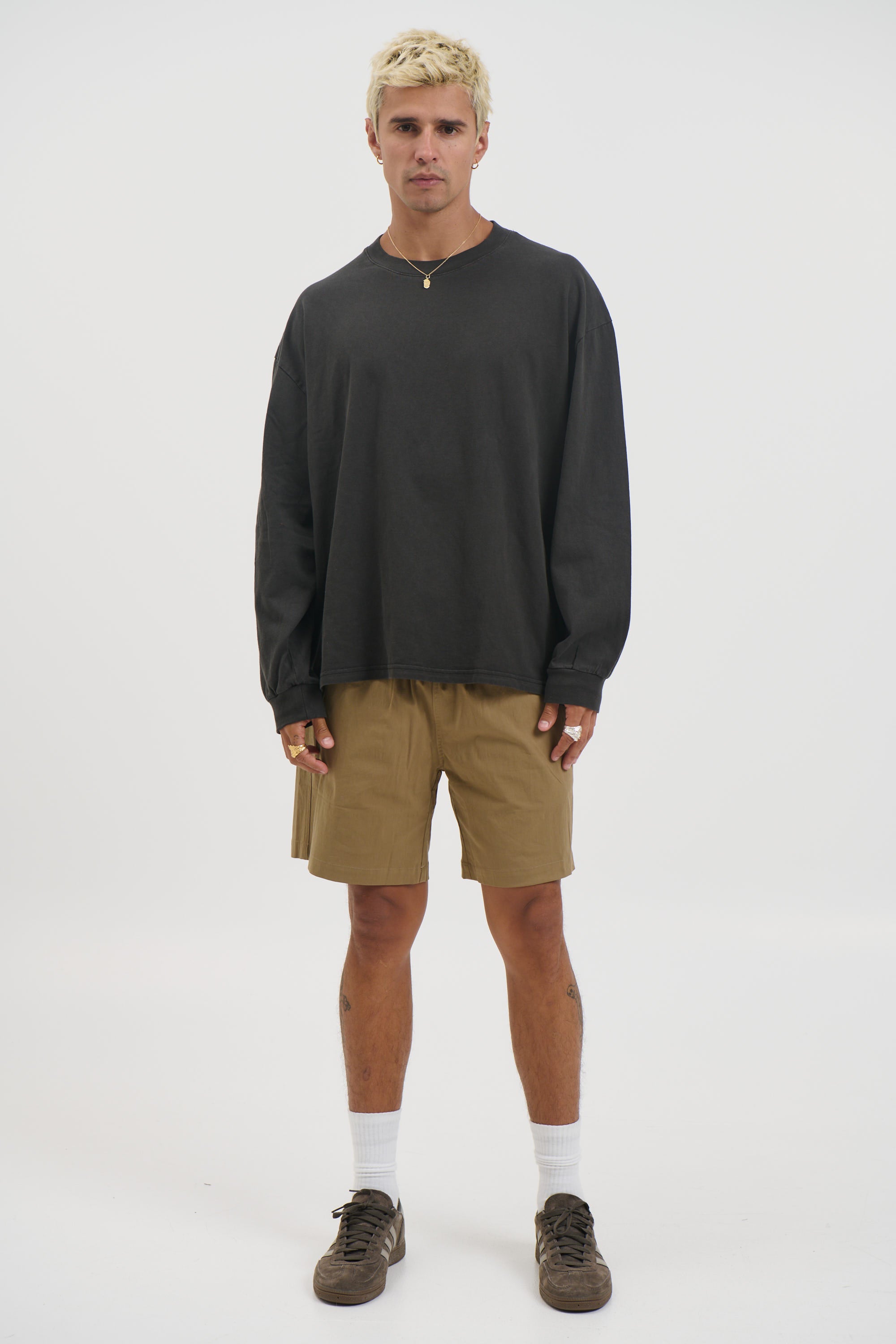 Jacob Casual Everyday Short Army