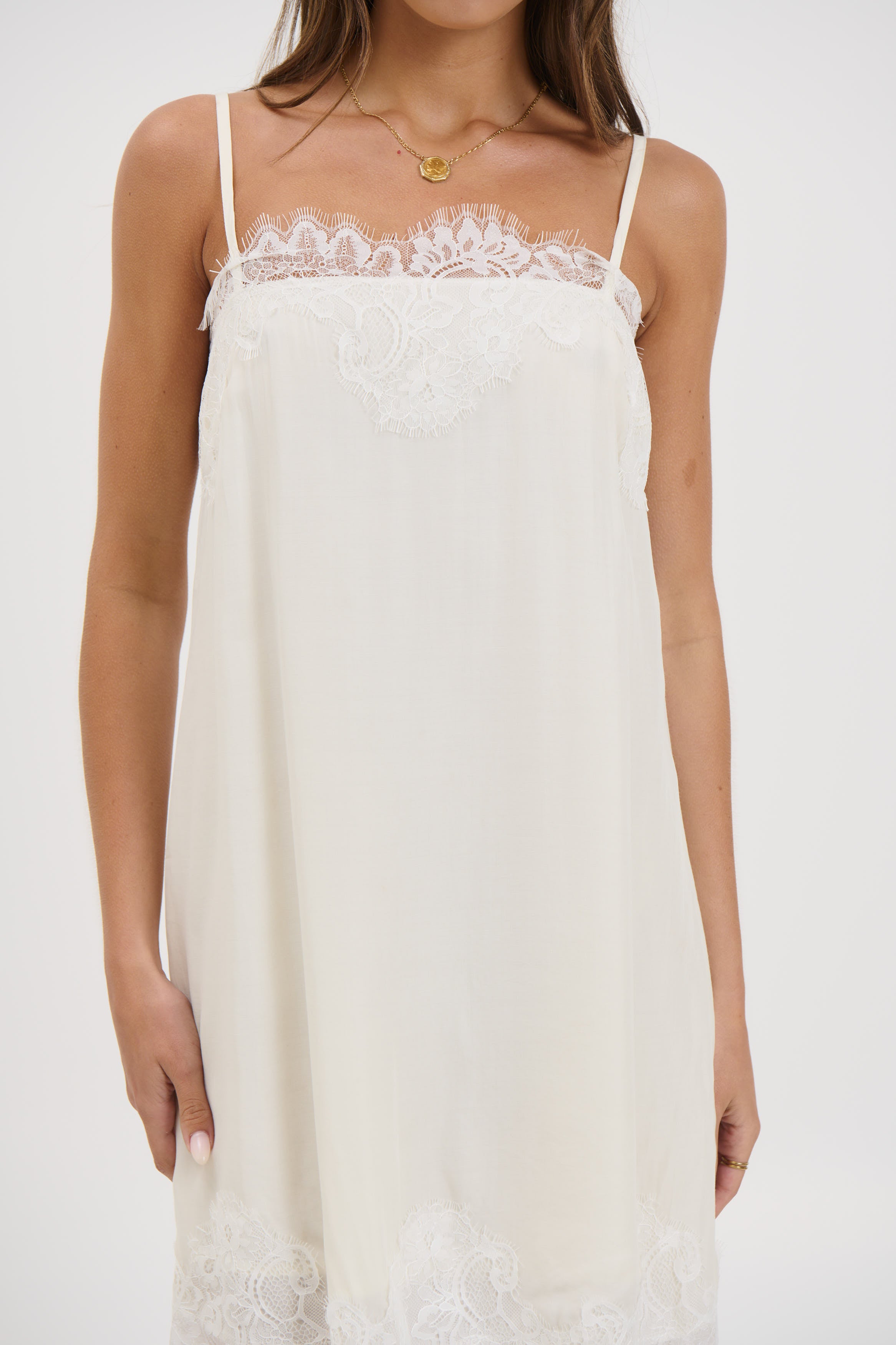 Julietta Mini Dress Ivory