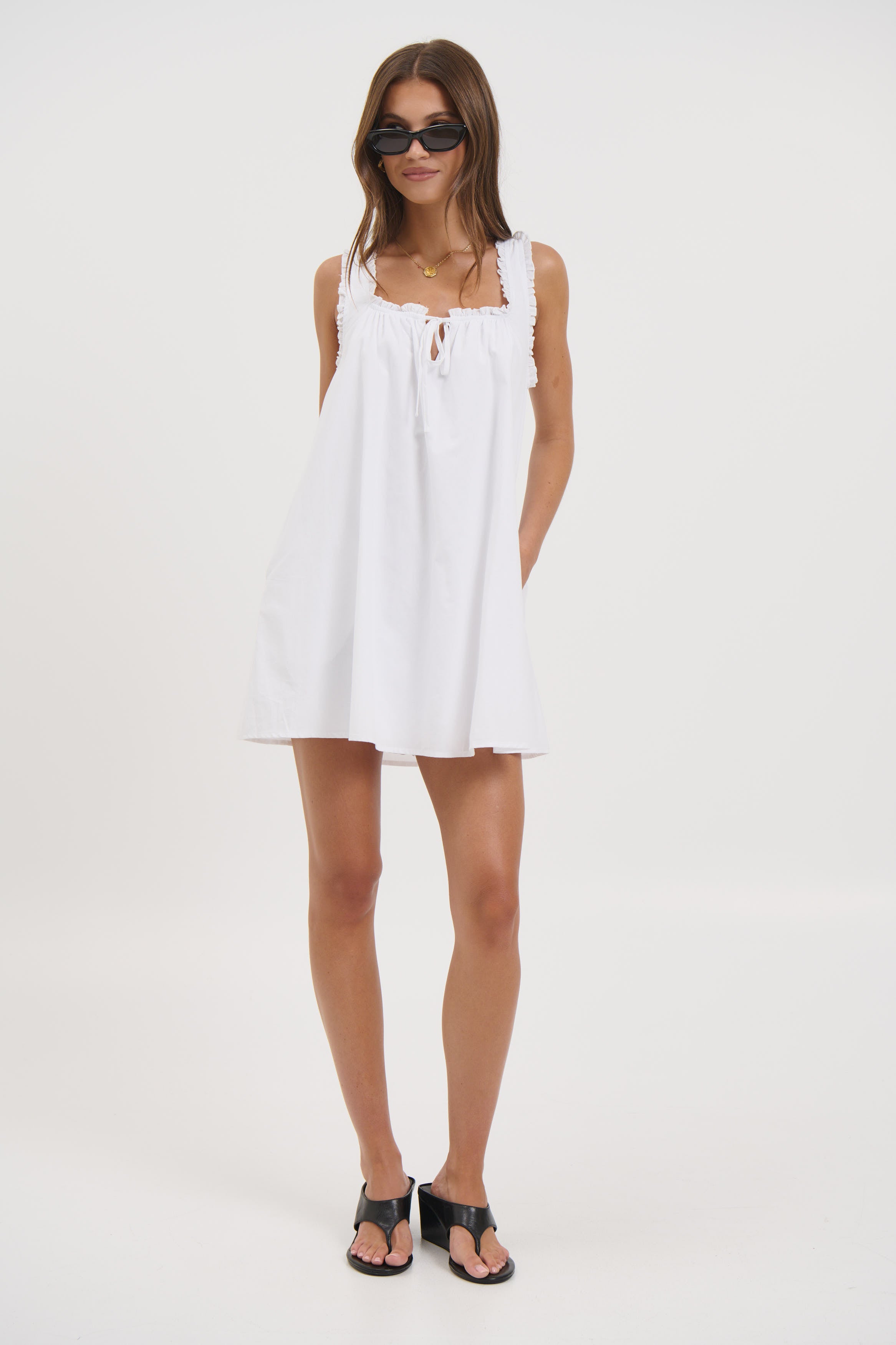Tessa Mini Dress White