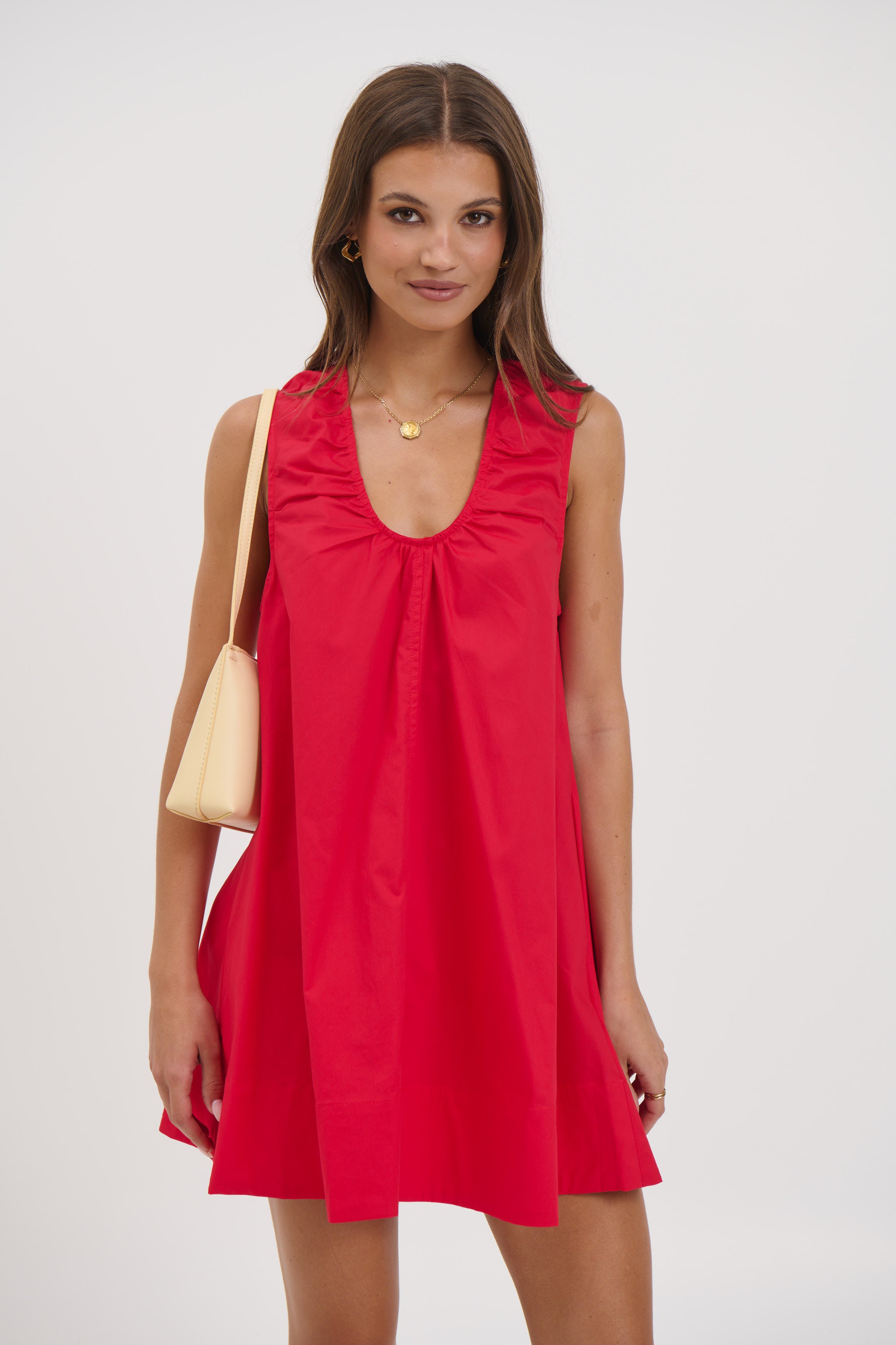 Sydney Mini Dress Cherry