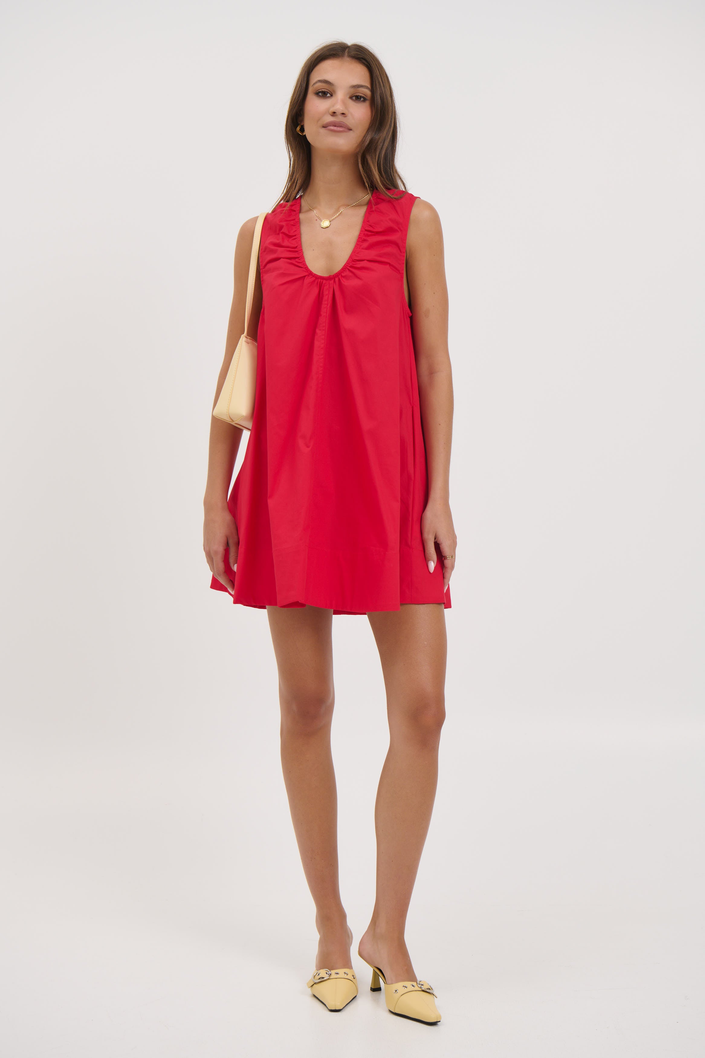Sydney Mini Dress Cherry