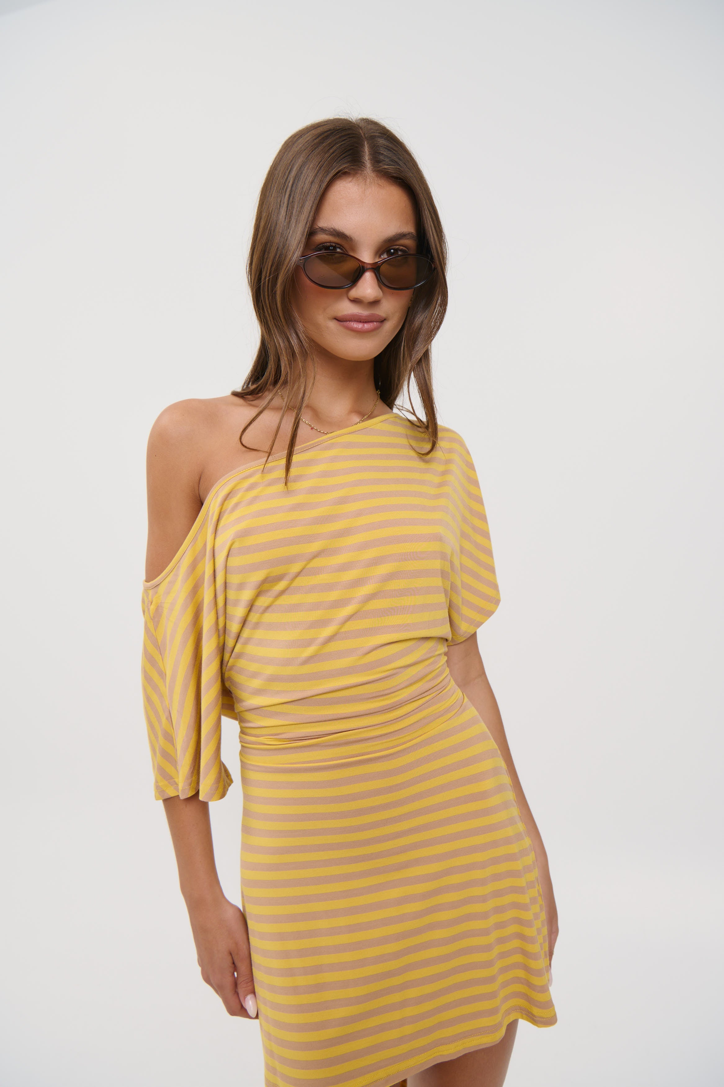 Lana Mini Dress Mustard