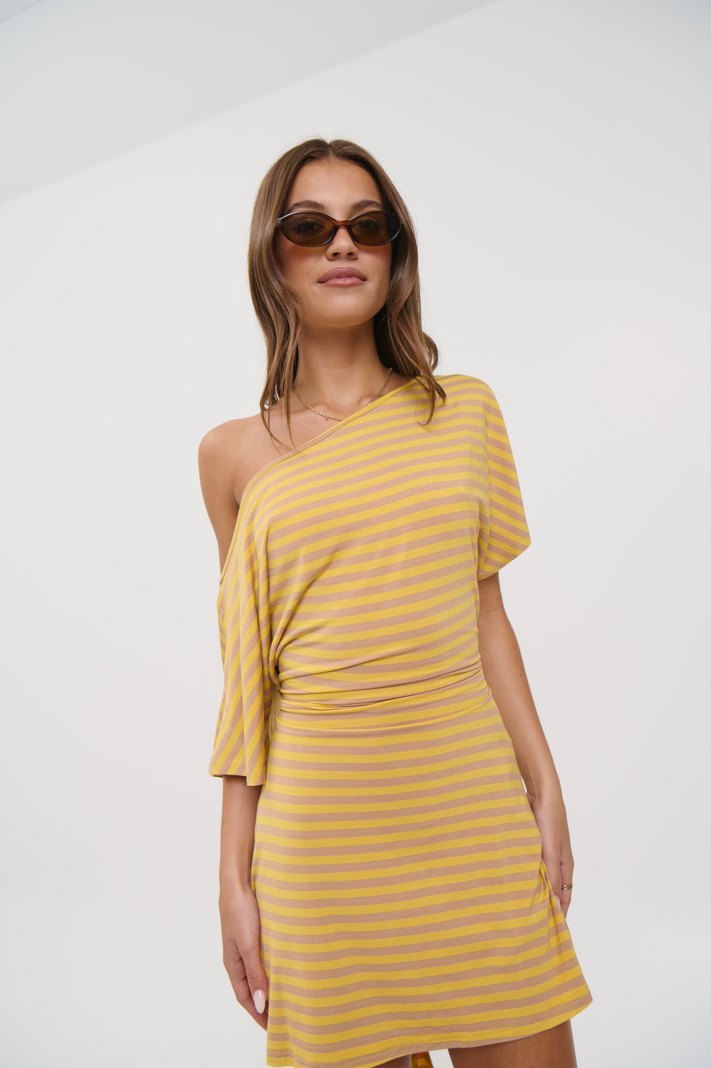 Lana Mini Dress Mustard