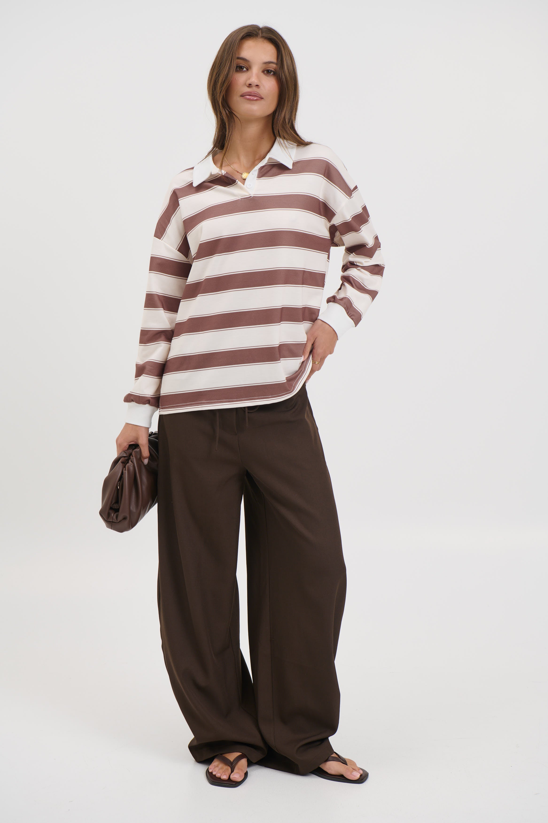 Elliot Rugby Jersey Chocolate