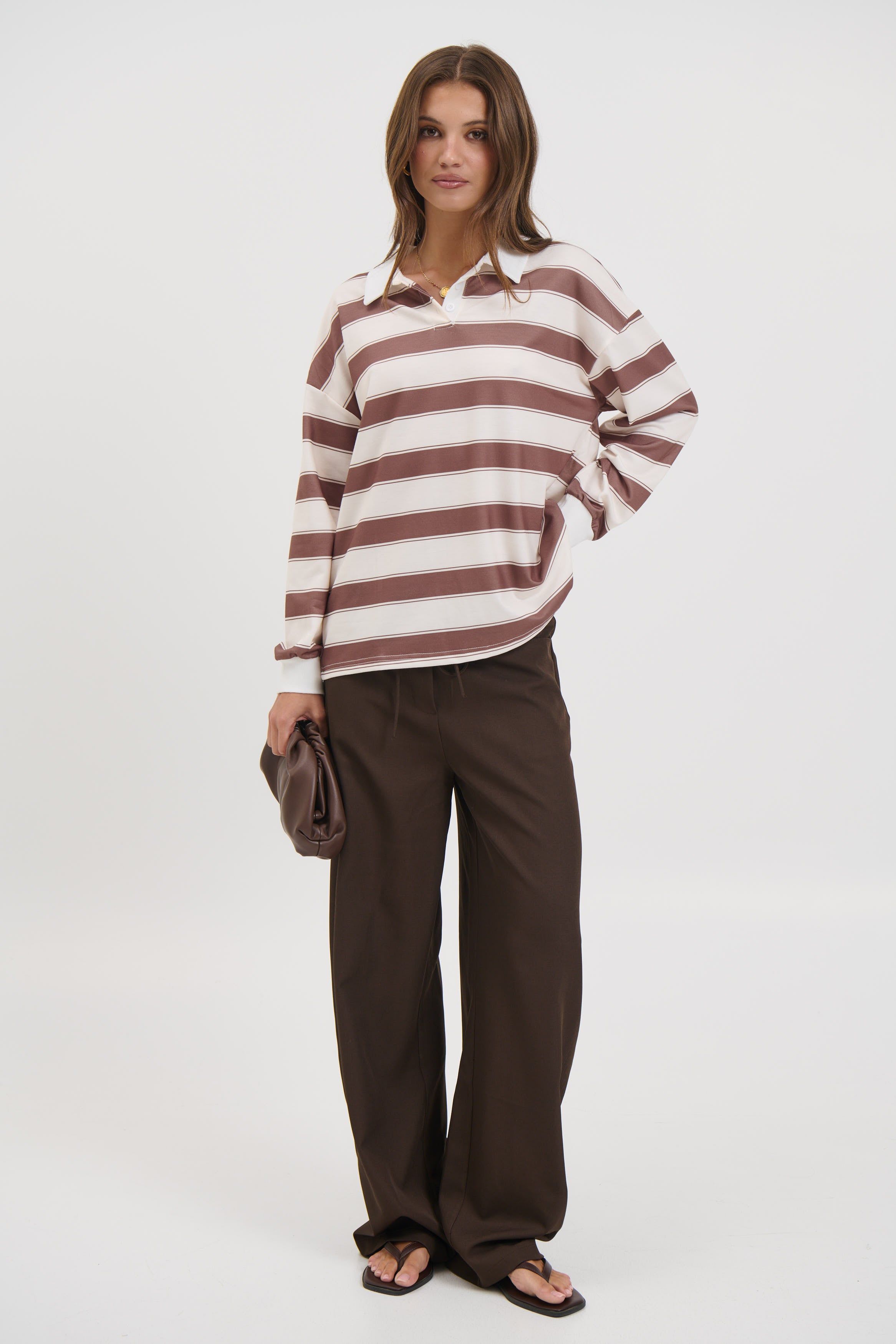 Elliot Rugby Jersey Chocolate