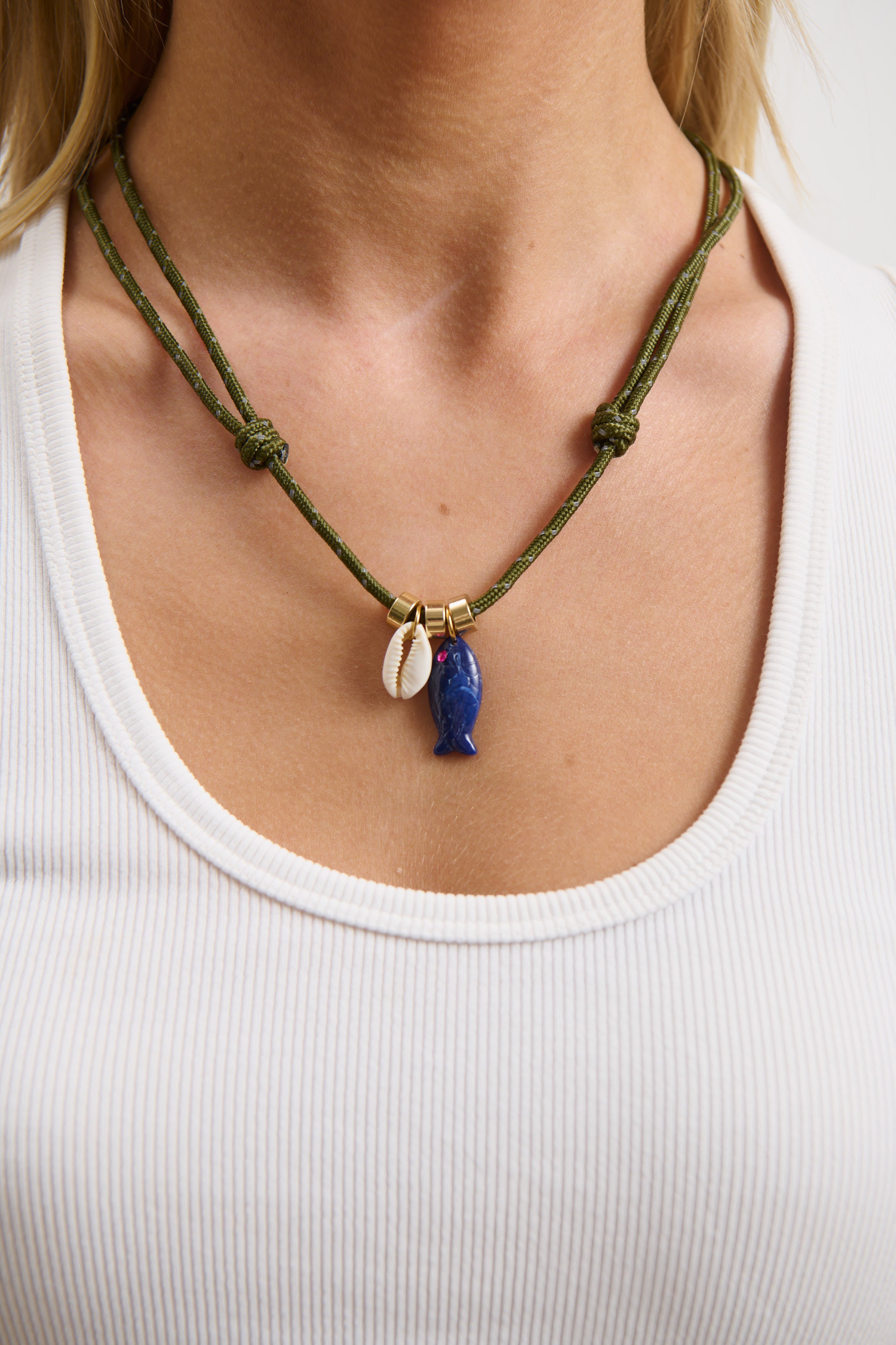 Bay Necklace Blue