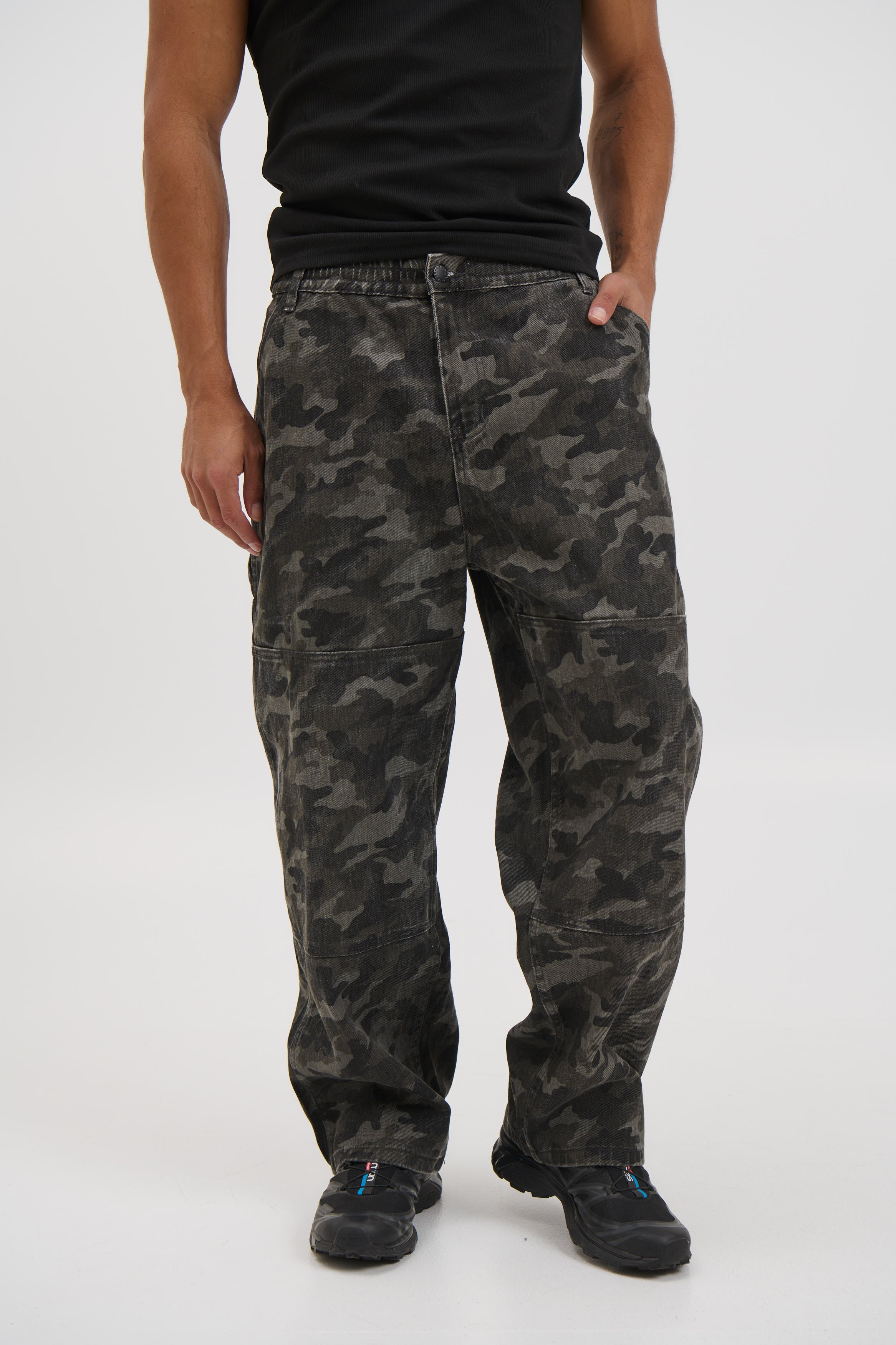 Cotton Drill Pant Camo