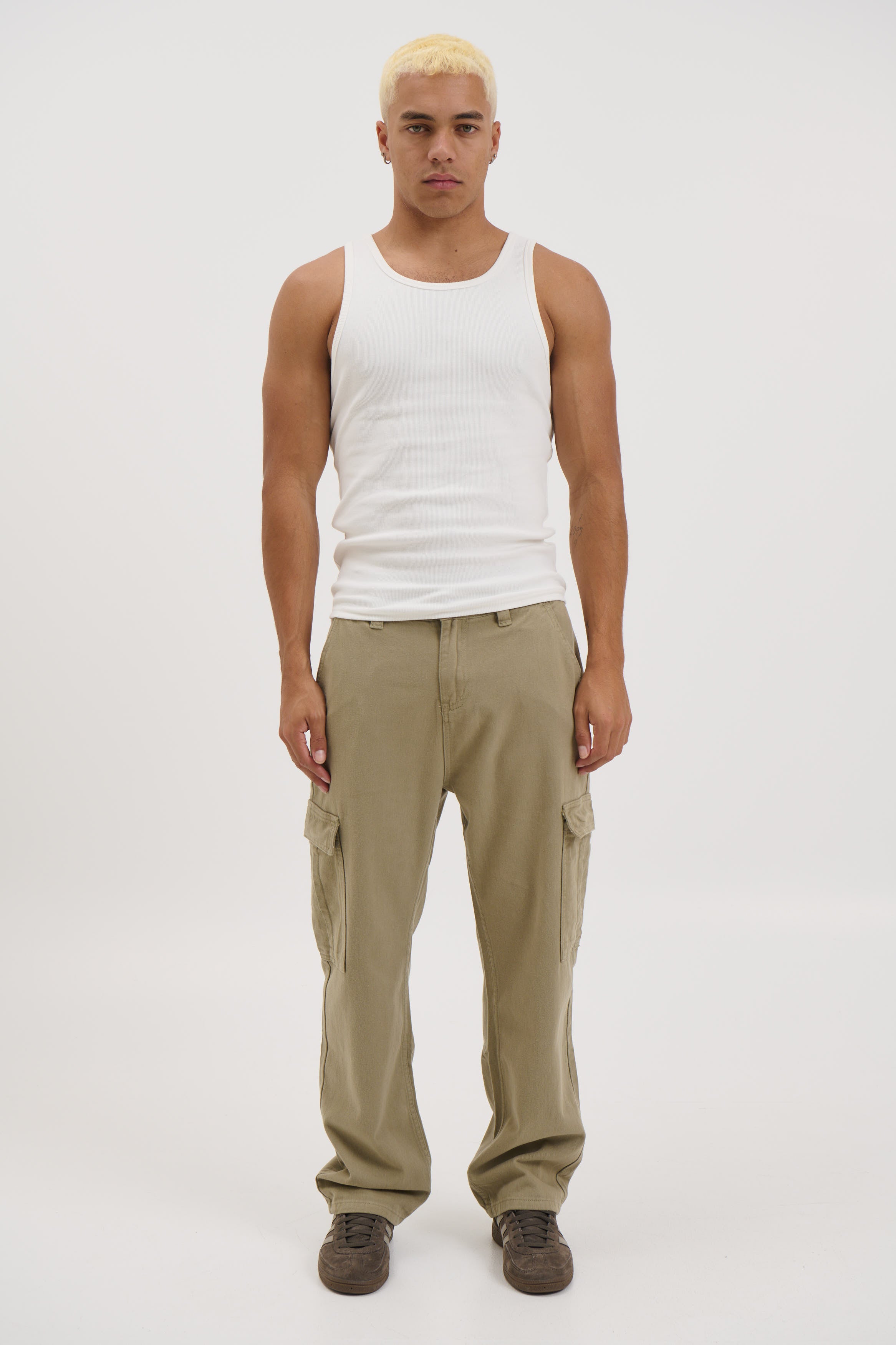 Ryder Baggy Pants Khaki