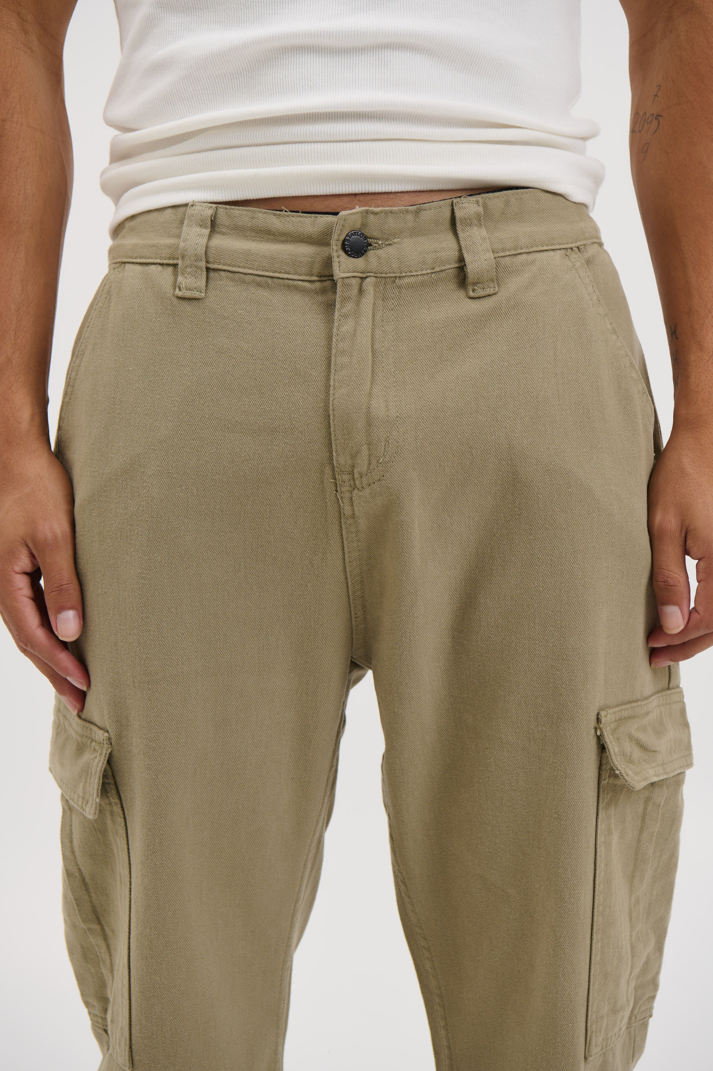 Ryder Baggy Pants Khaki