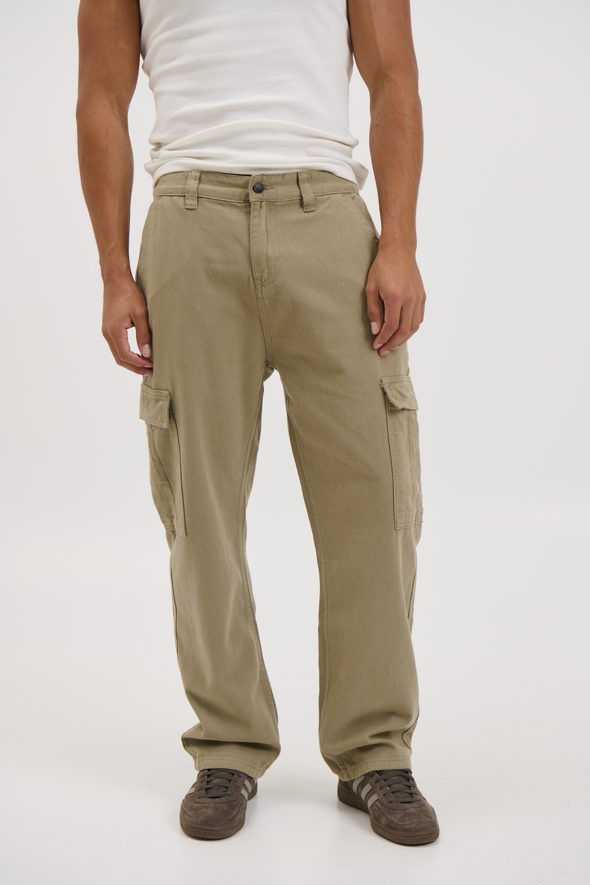 Ryder Baggy Pants Khaki