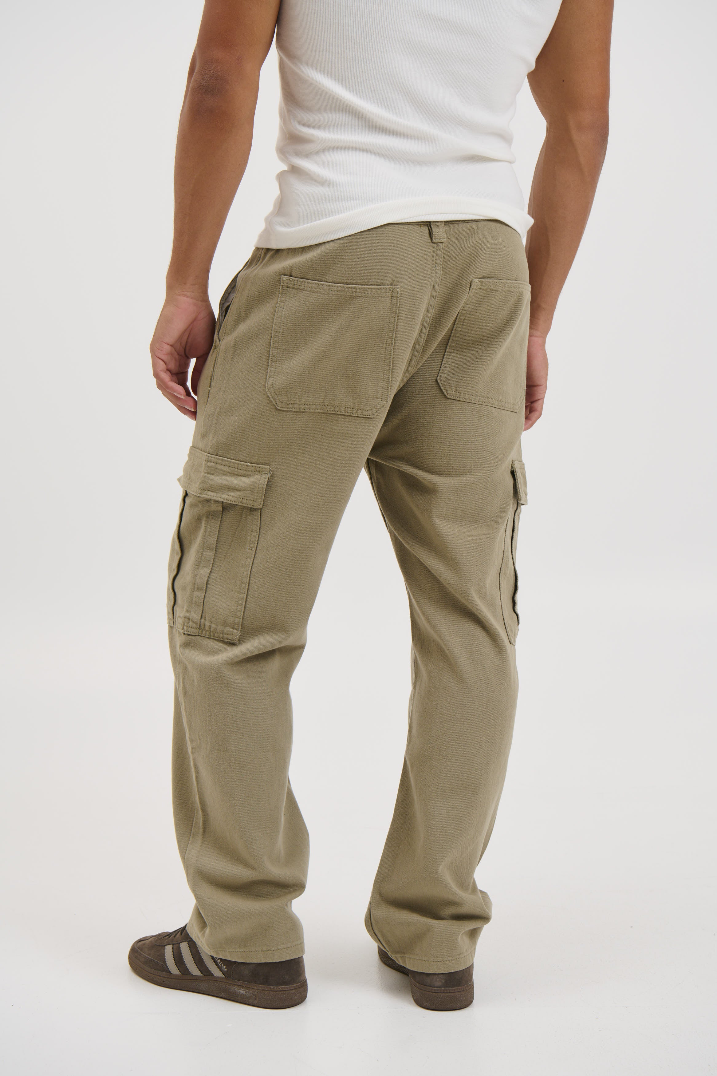 Ryder Baggy Pants Khaki