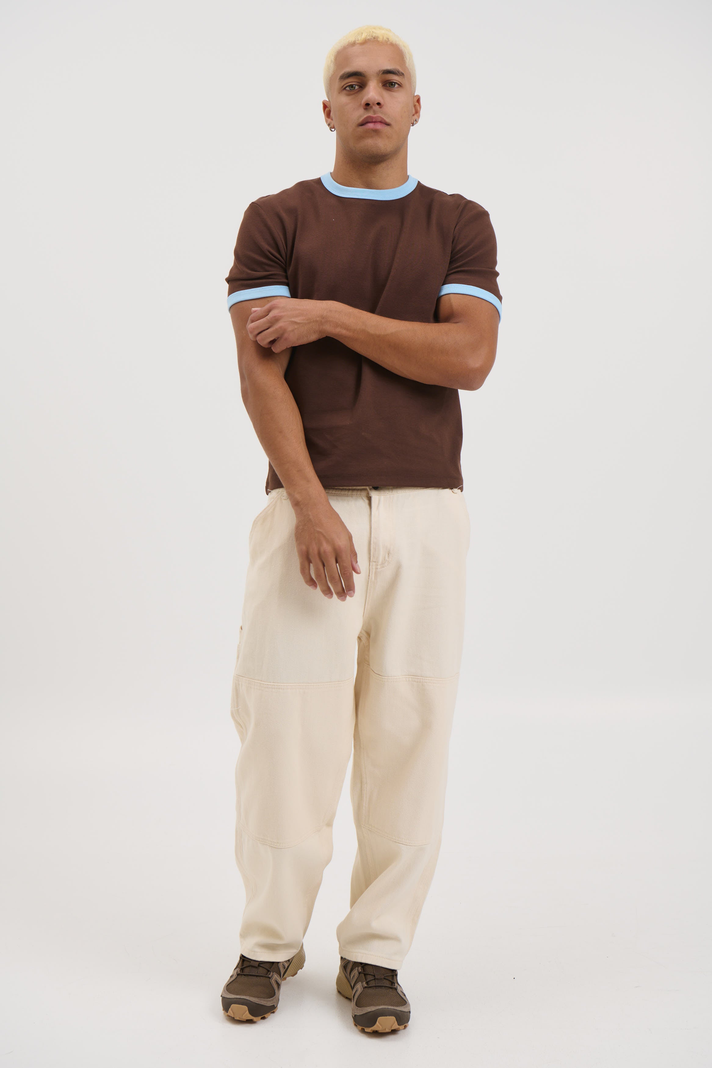 Charlie Ringer Tee Choc