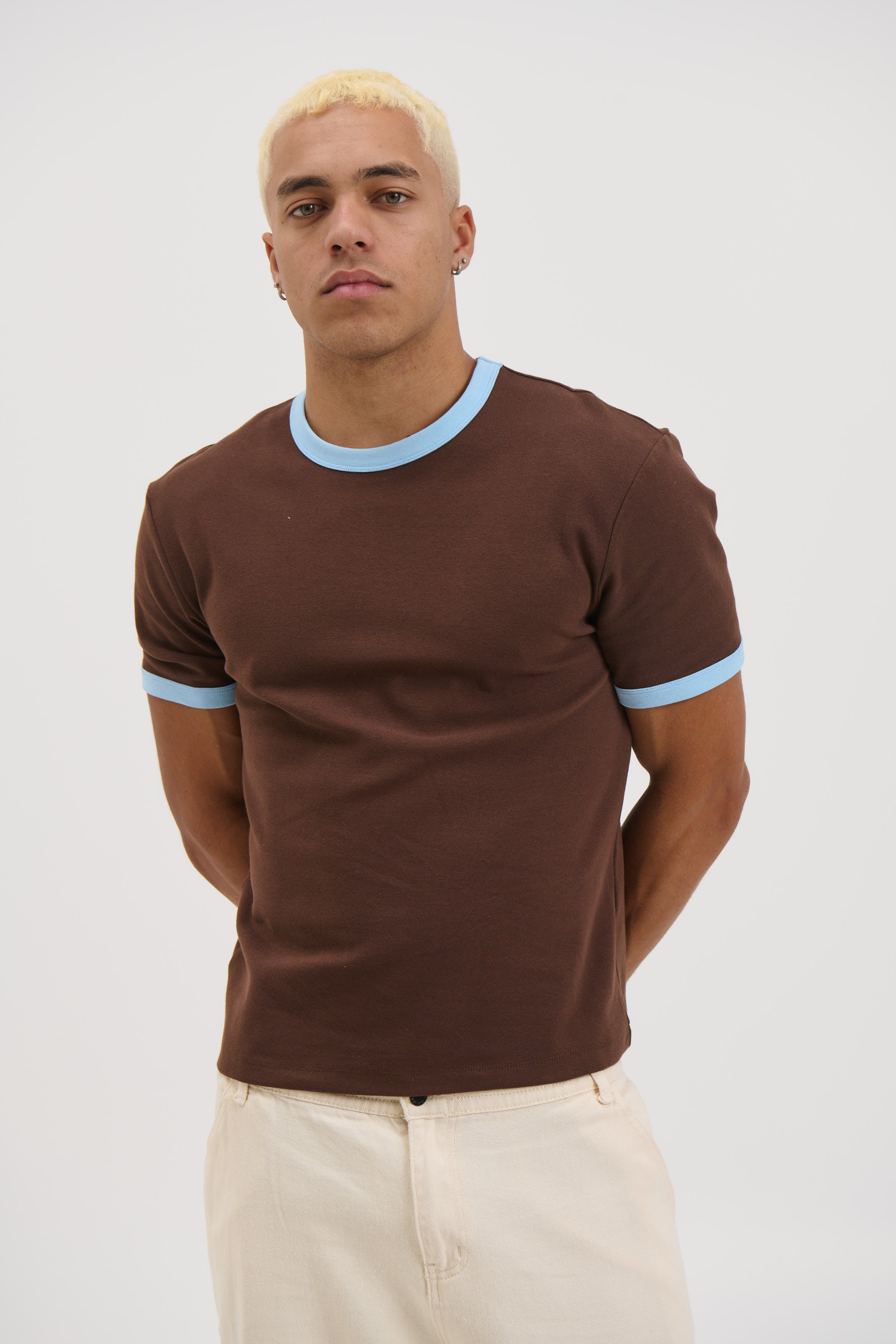 Charlie Ringer Tee Choc