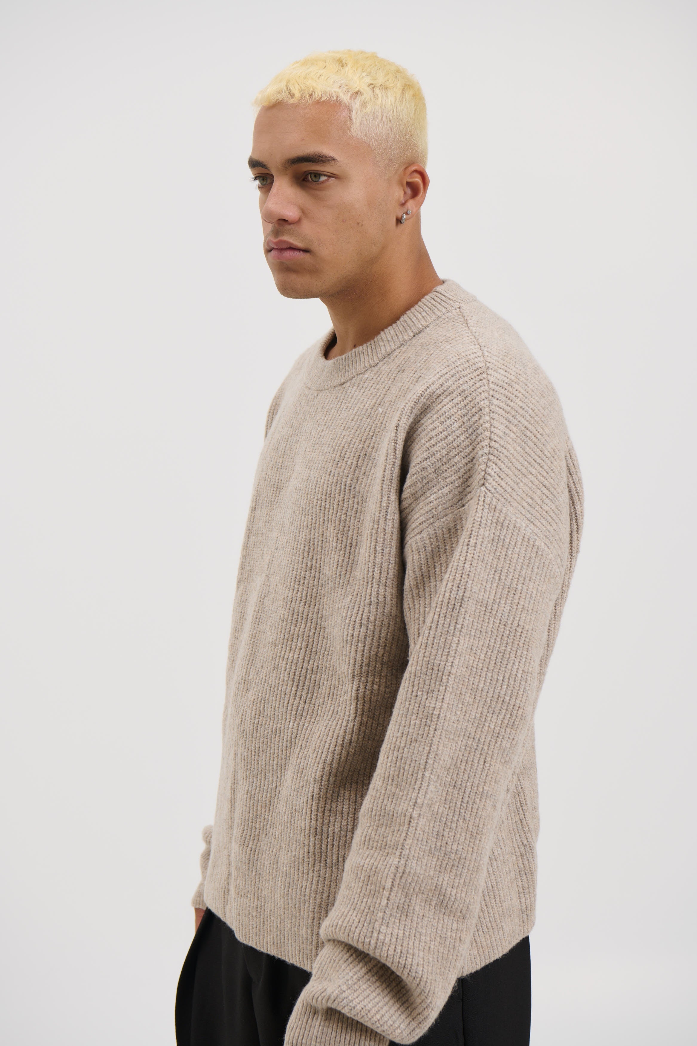 Slouch Knit Light Tan