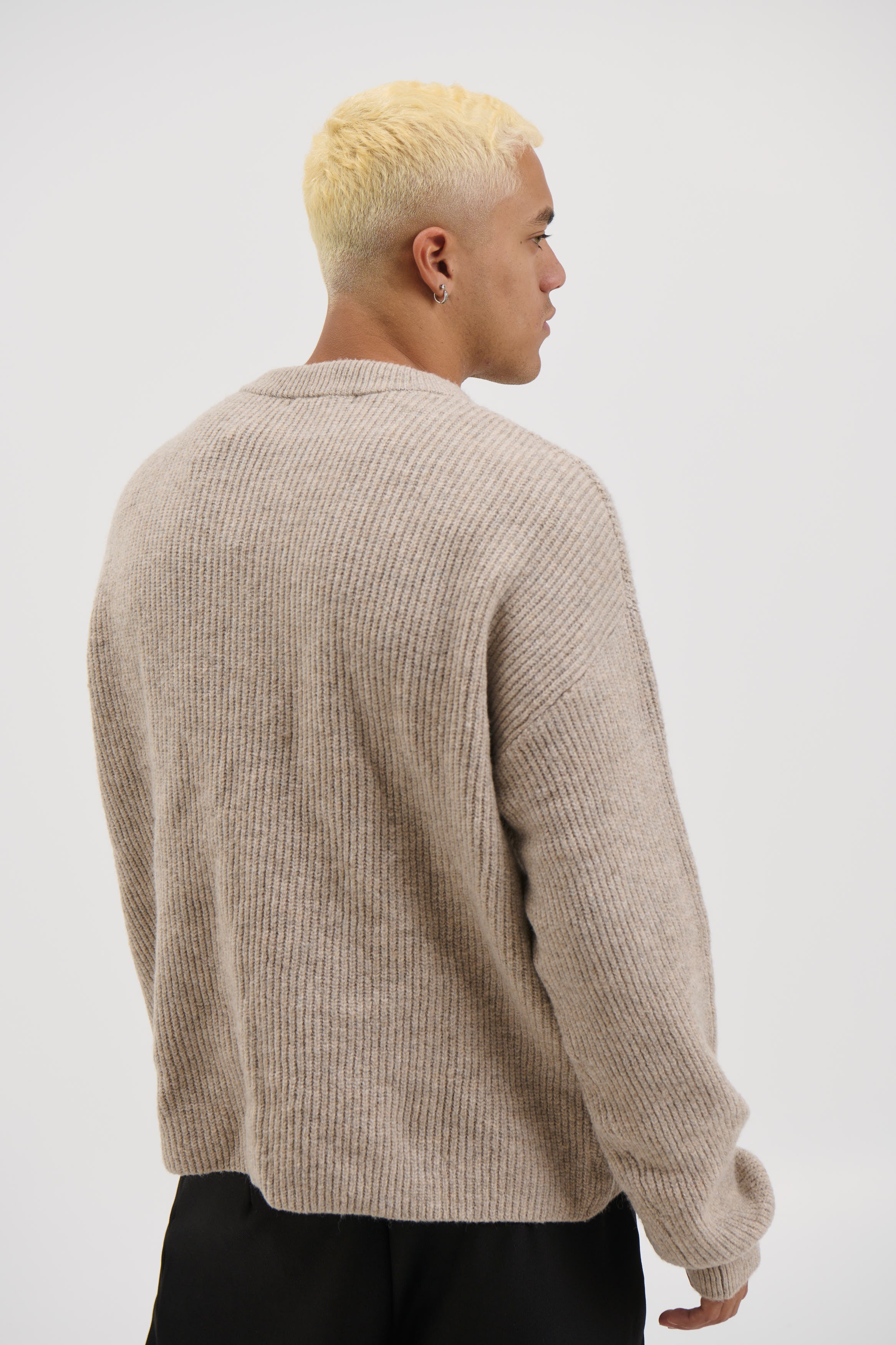 Slouch Knit Light Tan
