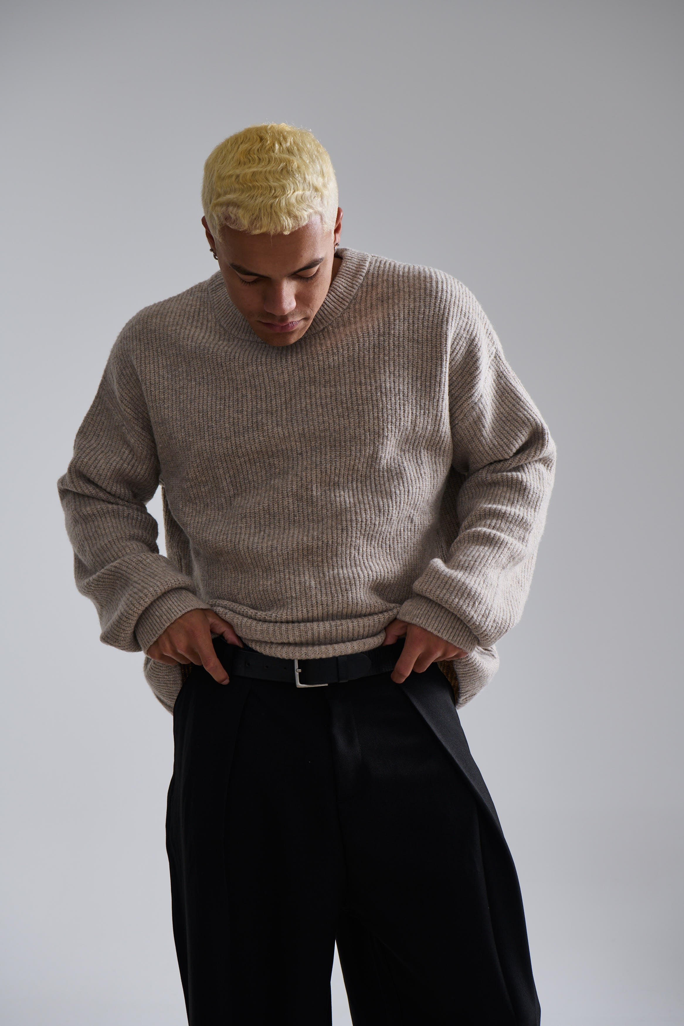 Slouch Knit Light Tan