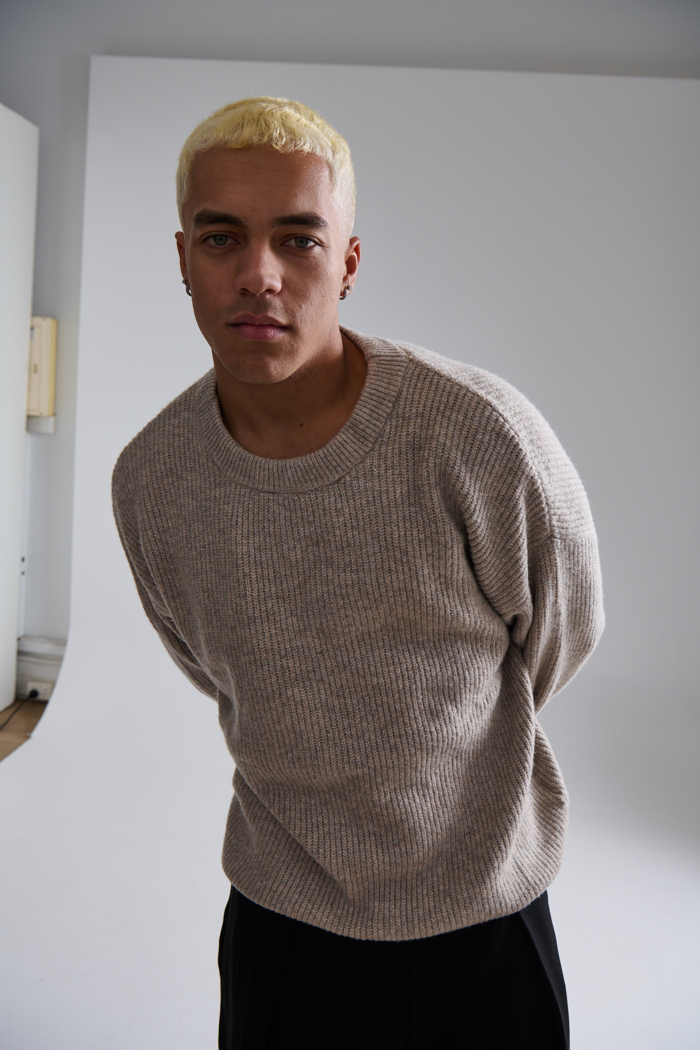 Slouch Knit Light Tan