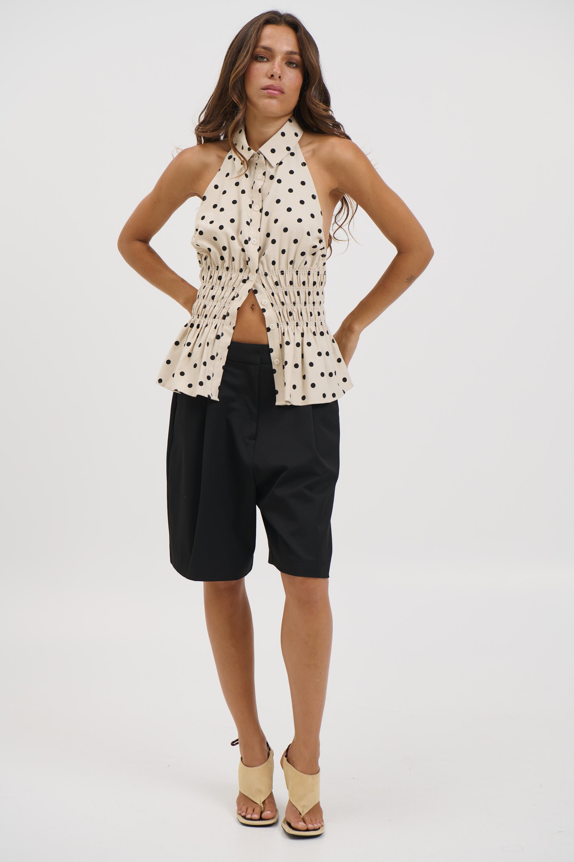 Kristal Top Polka Dot