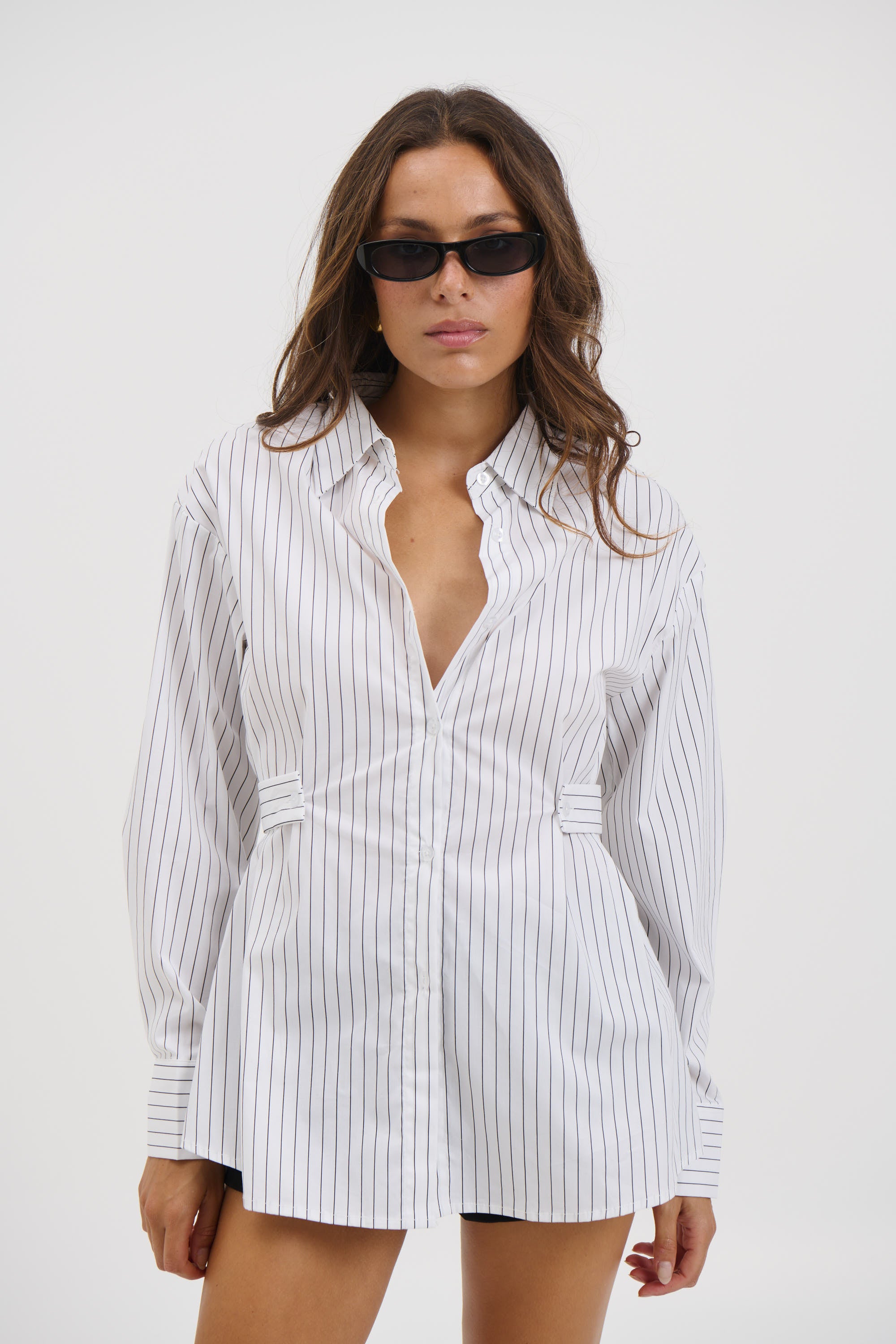 June Oversized Shirt White