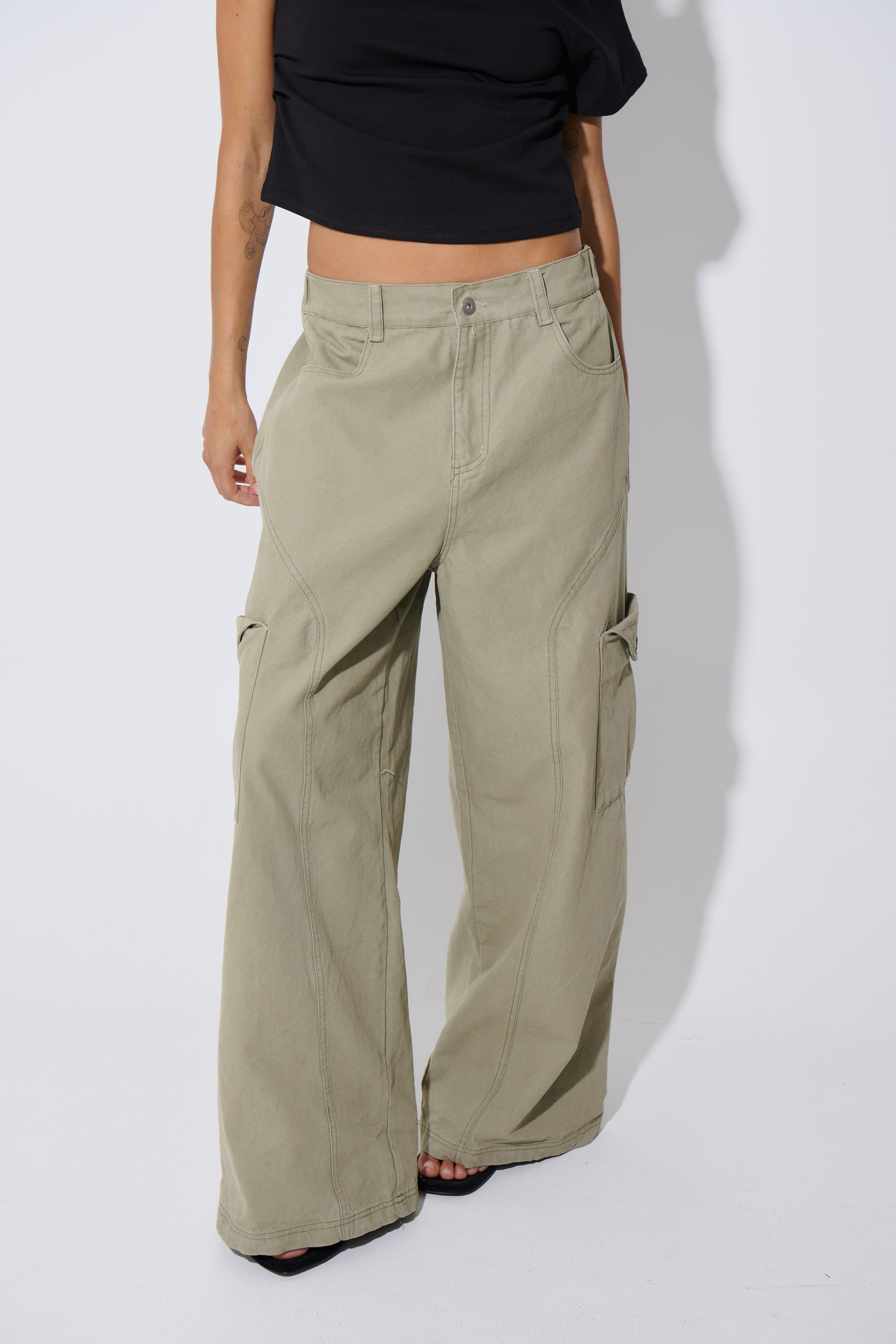 Annie Cargo Pant Khaki