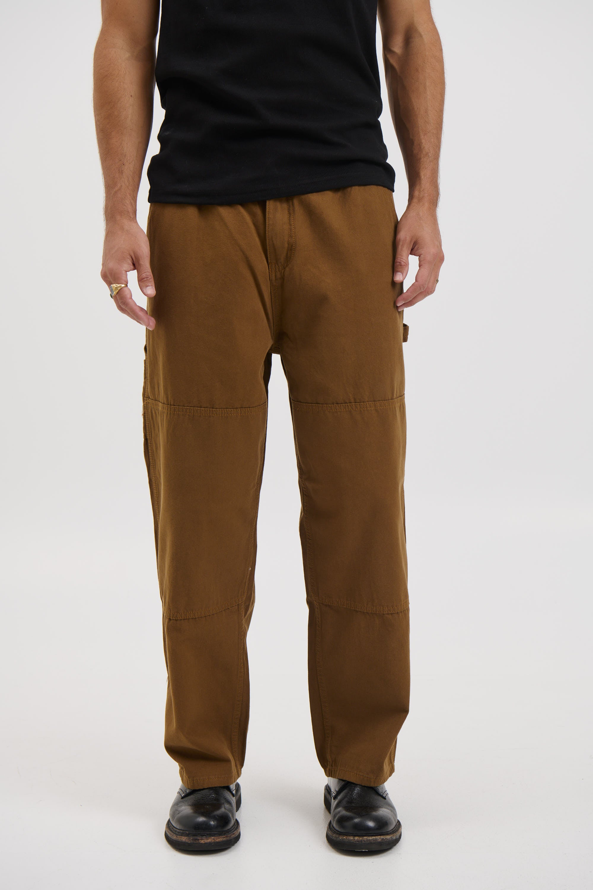 Cotton Drill Pant Choc