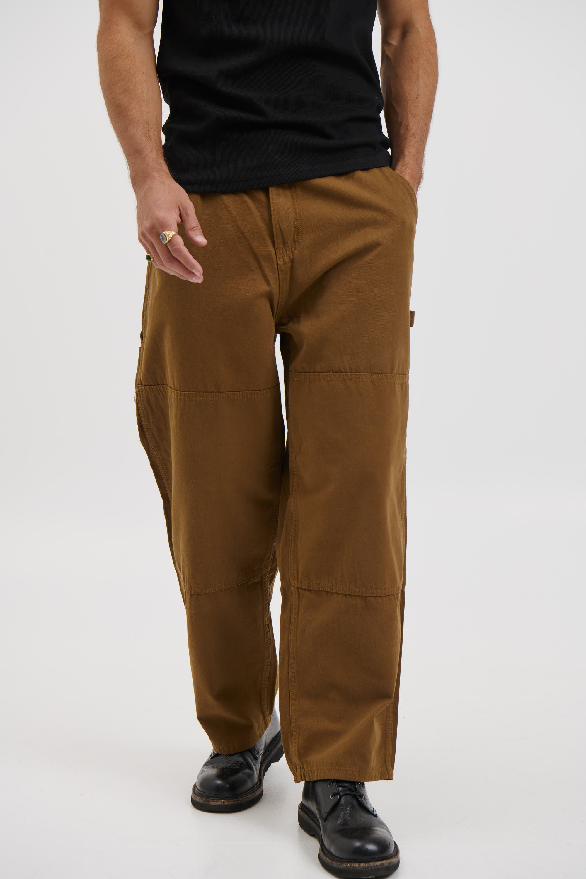 Cotton Drill Pant Choc