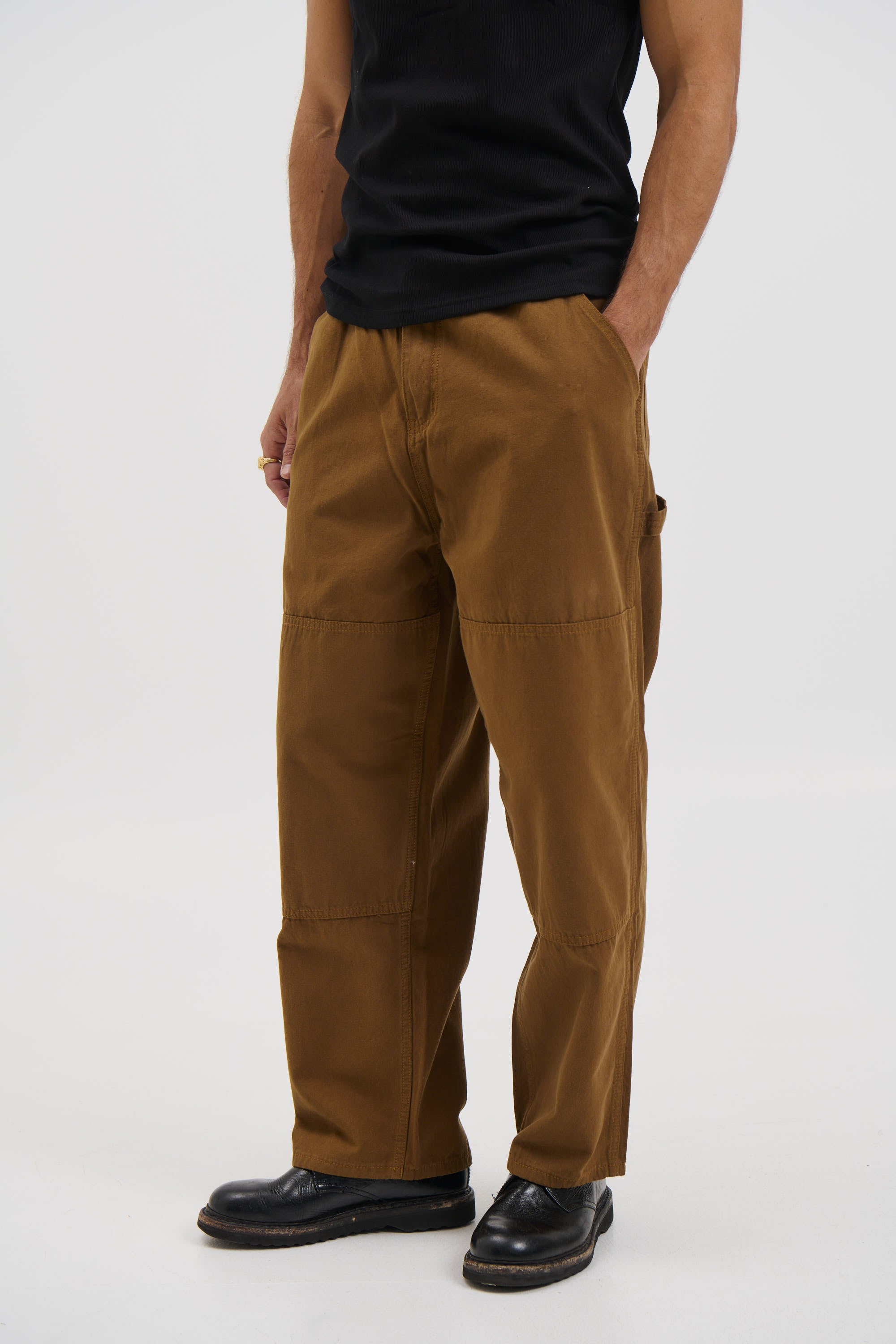 Cotton Drill Pant Choc